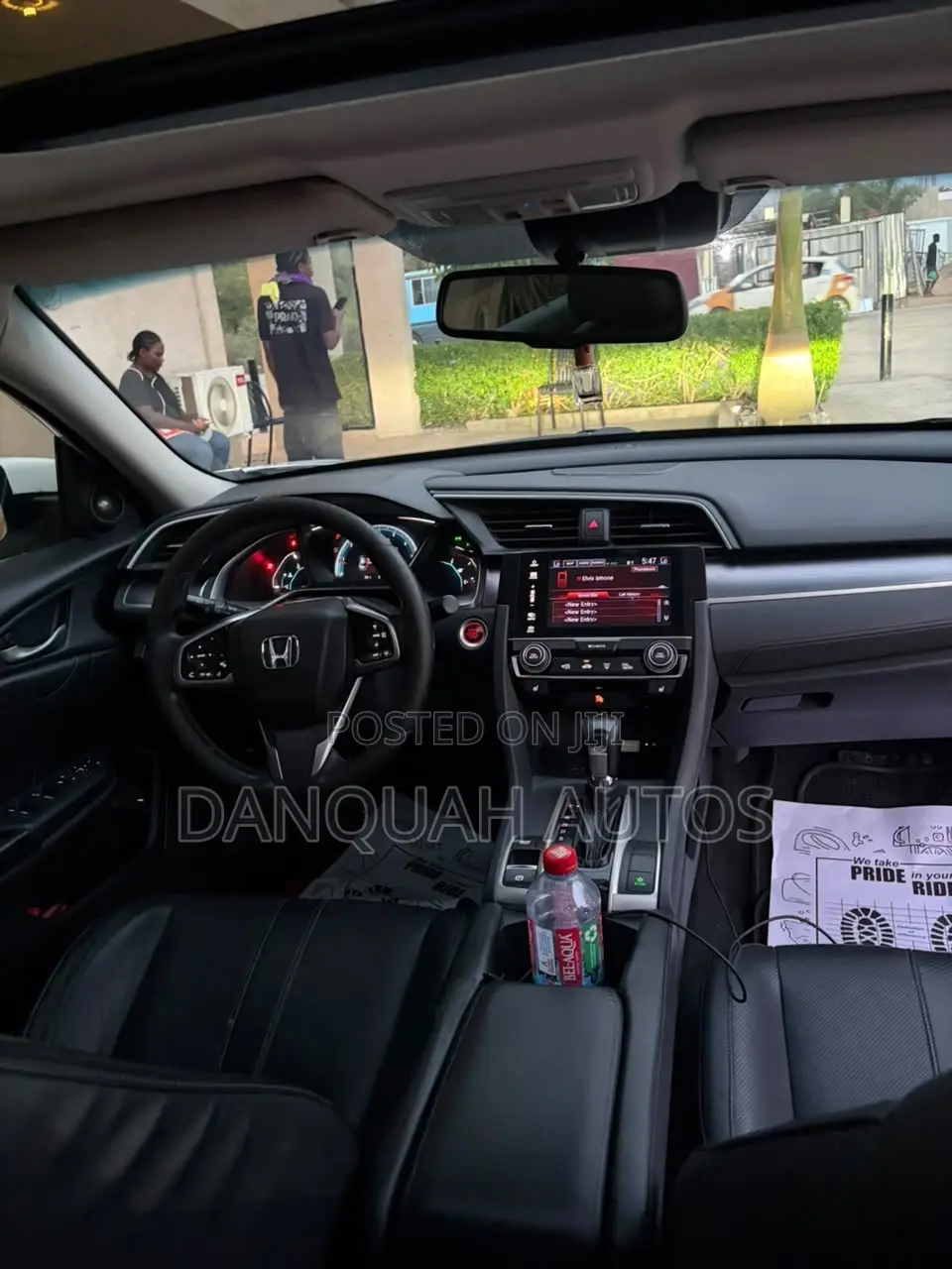 Honda Civic Touring 4dr Sedan (1.5L 4cyl) 2017 White