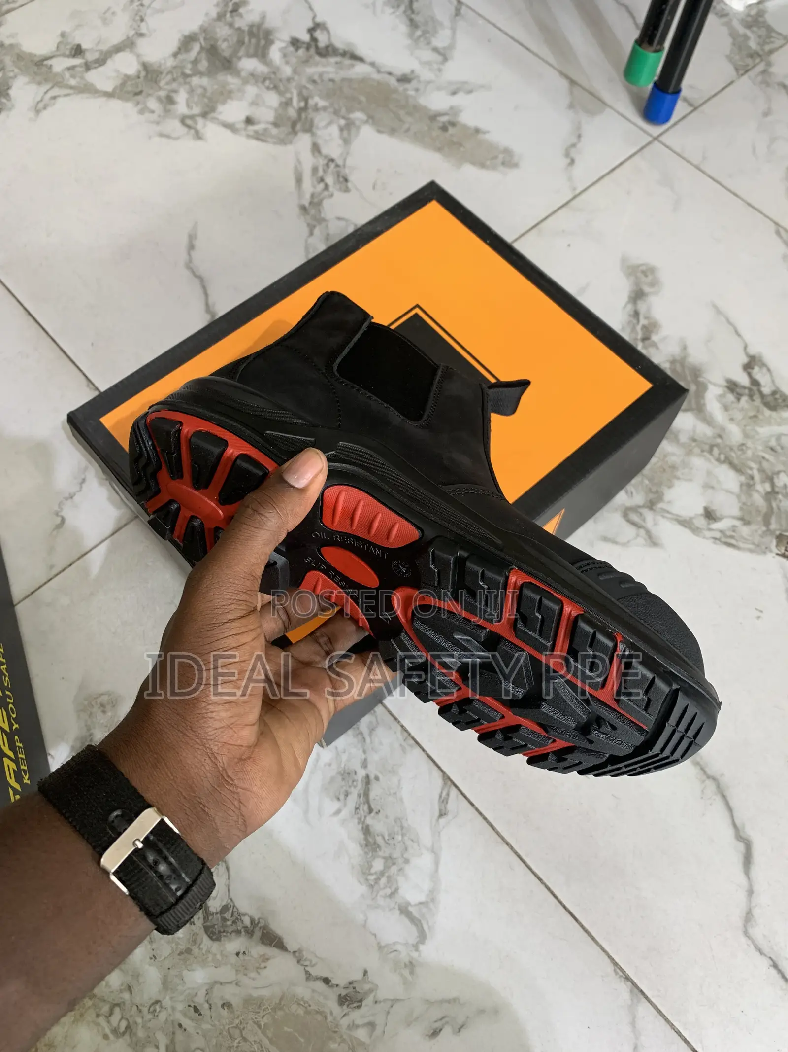 Safety Boots – Slip-on Industrial Work Boots