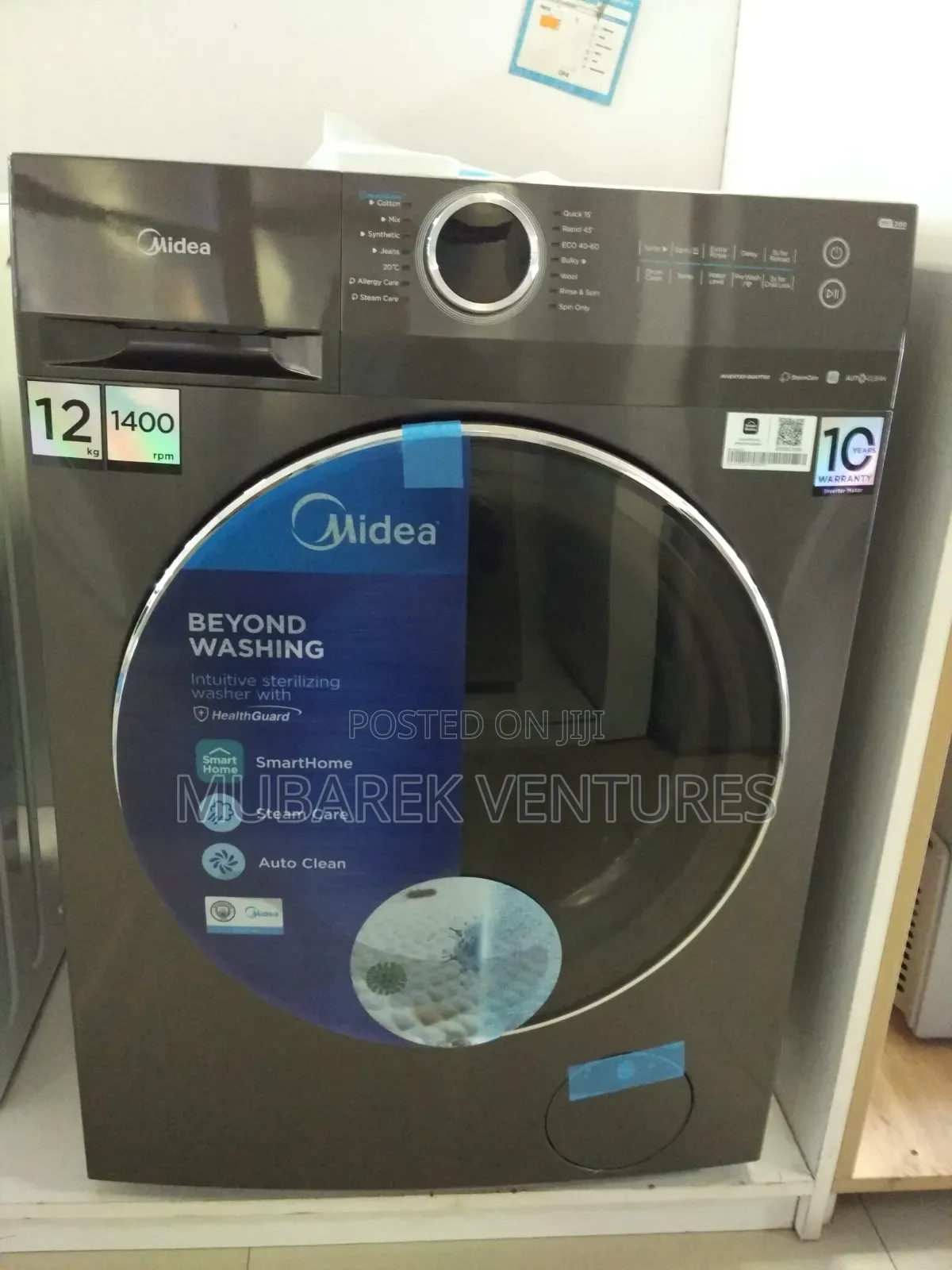 Midea Front Load 12kg Washing Machine