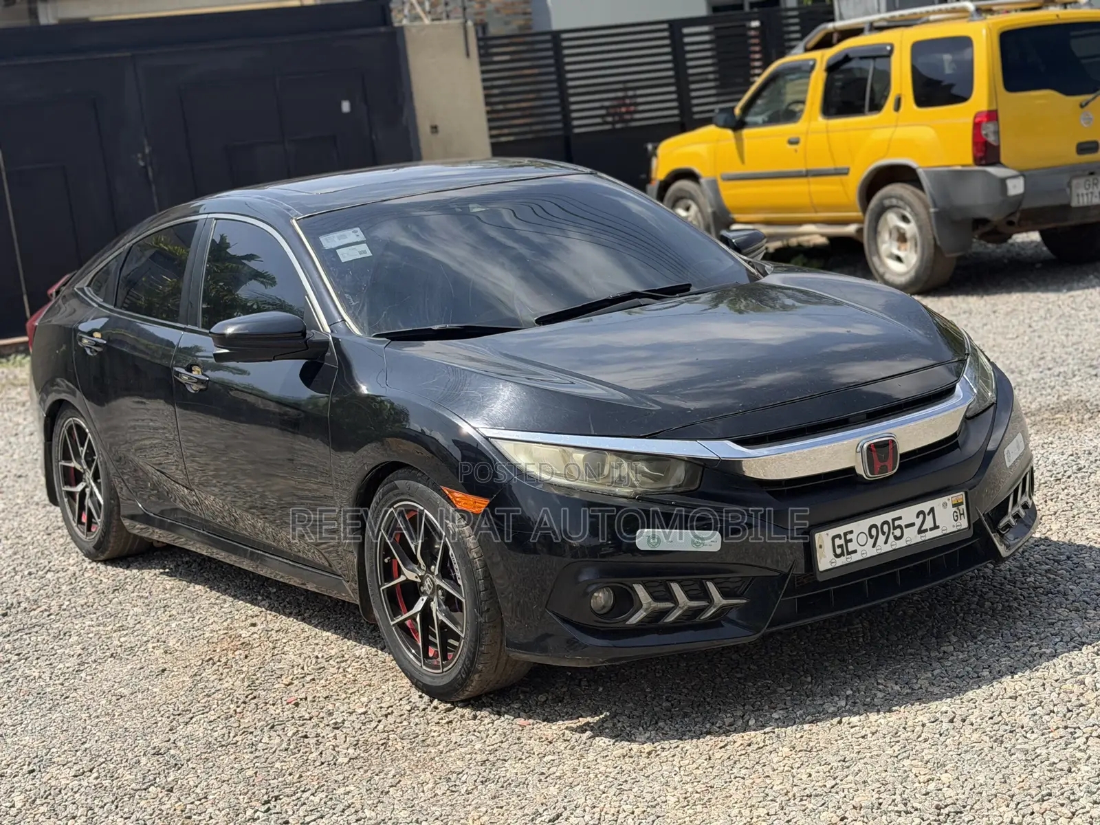 Honda Civic EX 4dr Sedan (2.0L 4cyl) 2017 Black