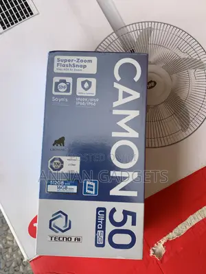 New Tecno Camon 50 Ultra 512 GB Black