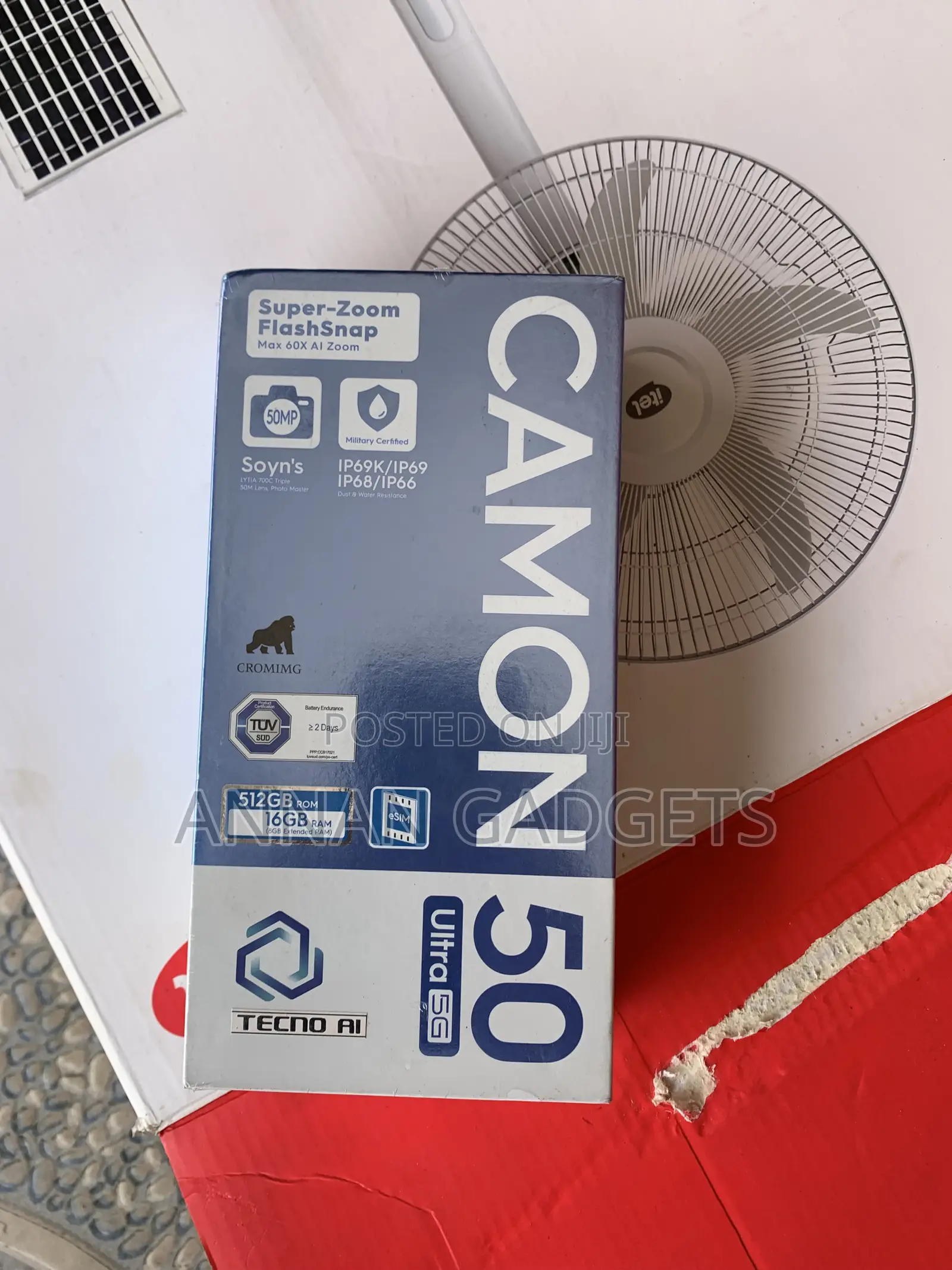 New Tecno Camon 50 Ultra 512 GB Gray