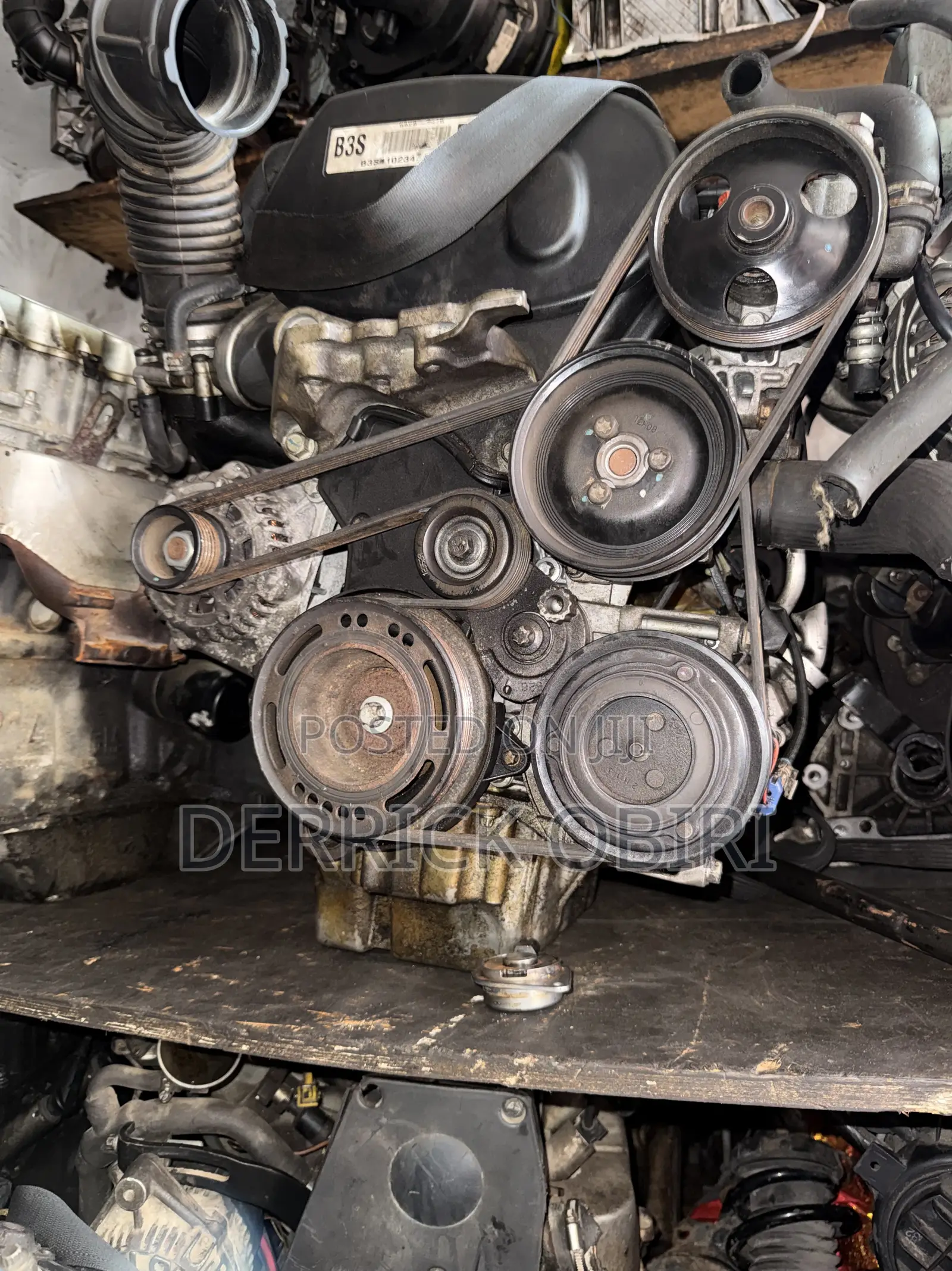 Chevrolet Aveo 2009 Engine With Gearbox
