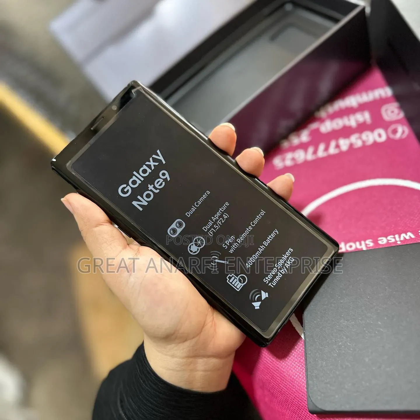 New Samsung Galaxy Note 9 128 GB Black