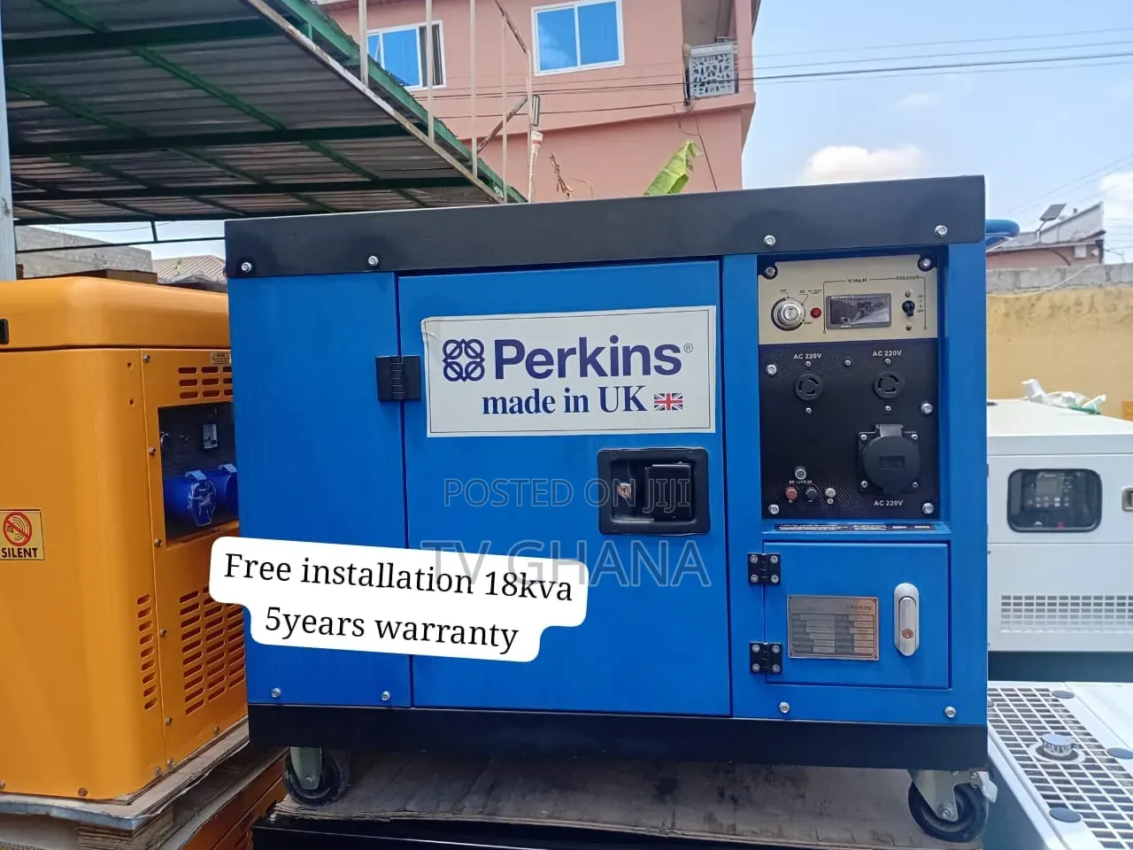 Perkins 18KVA Generator – Excellent Power Solution for Shops18kva