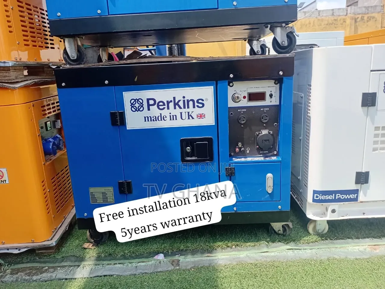 Perkins 18KVA Generator – Excellent Power Solution for Shops18kva