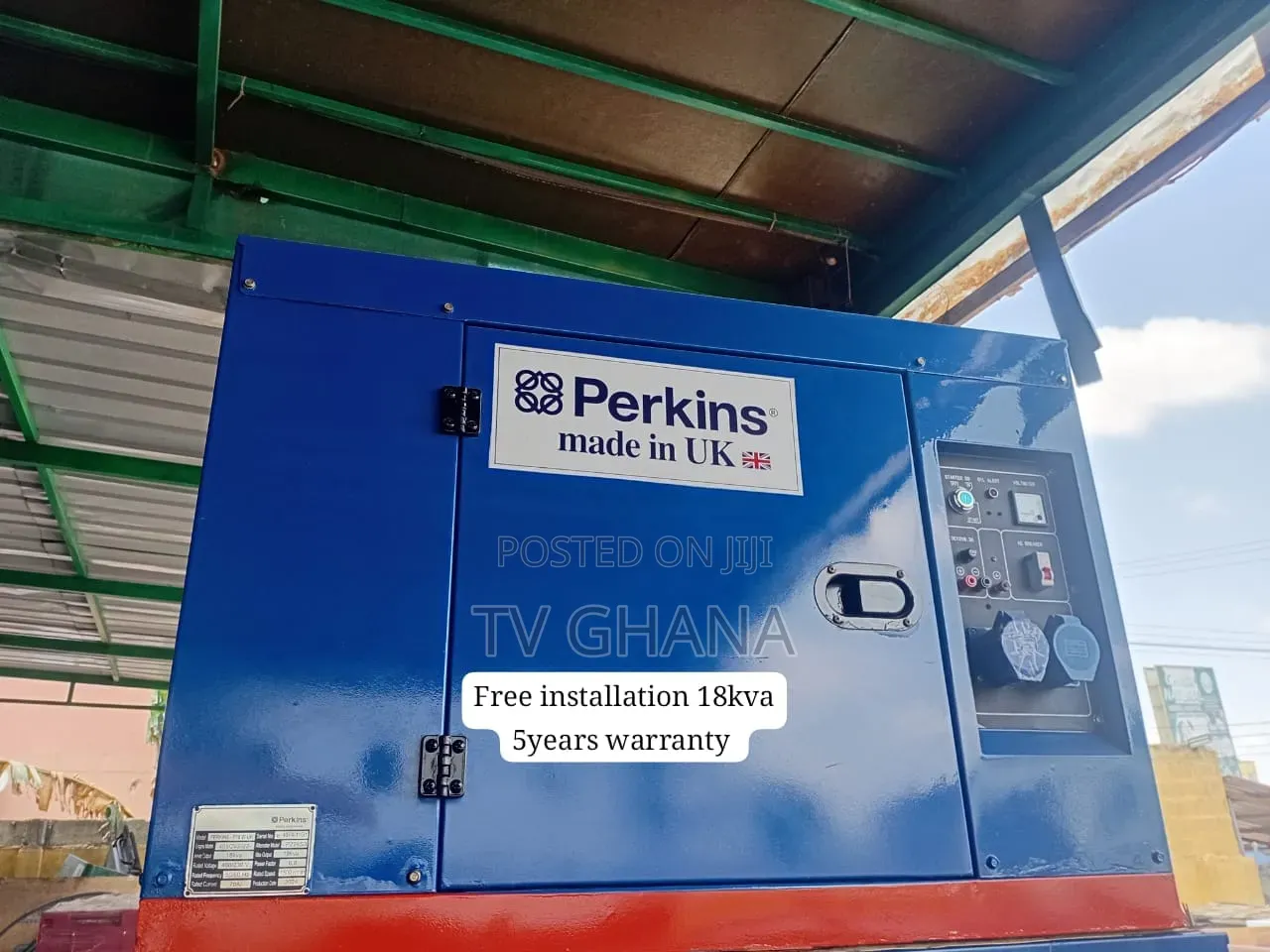 Perkins 18KVA Diesel Genset – Affordable Power With 5-Year 18kva
