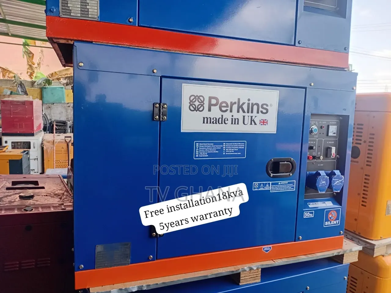 Perkins 18KVA Diesel Genset – Affordable Power With 5-Year 18kva
