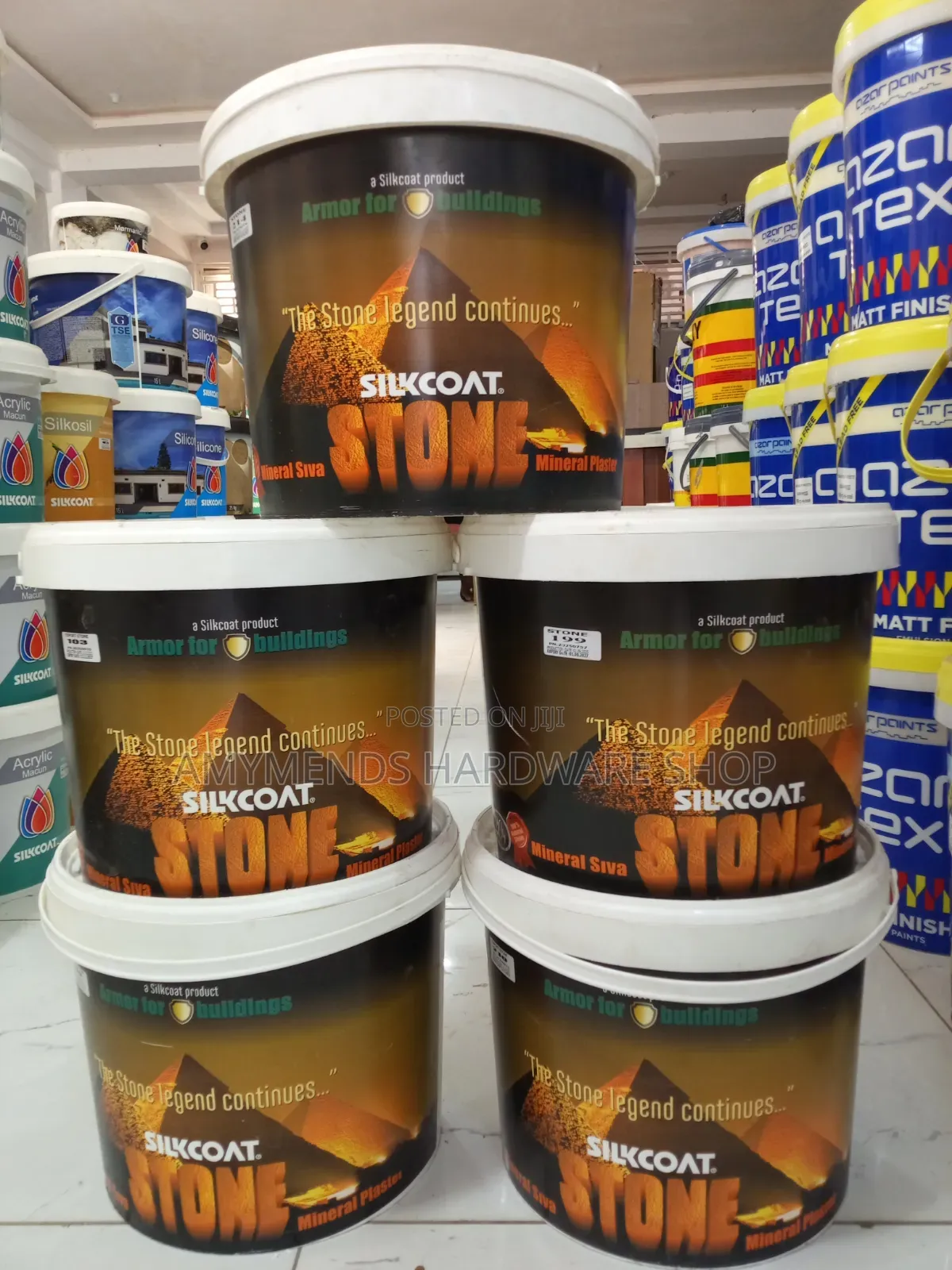 Silkcoat Stone Armor for Buildings