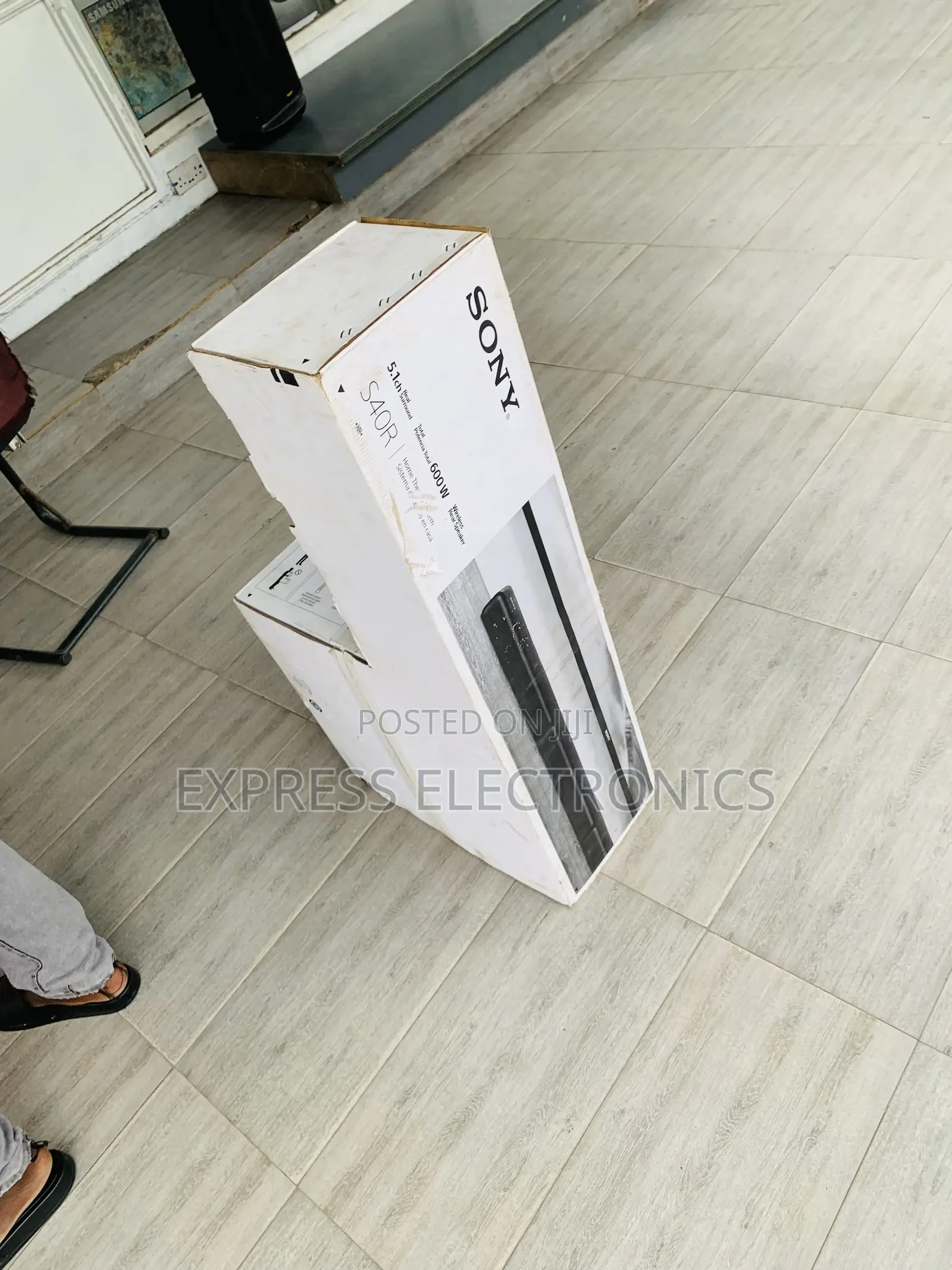 Sony 600w 5.1 Ch Home Cinema Sound Bar System -Ht-S40r