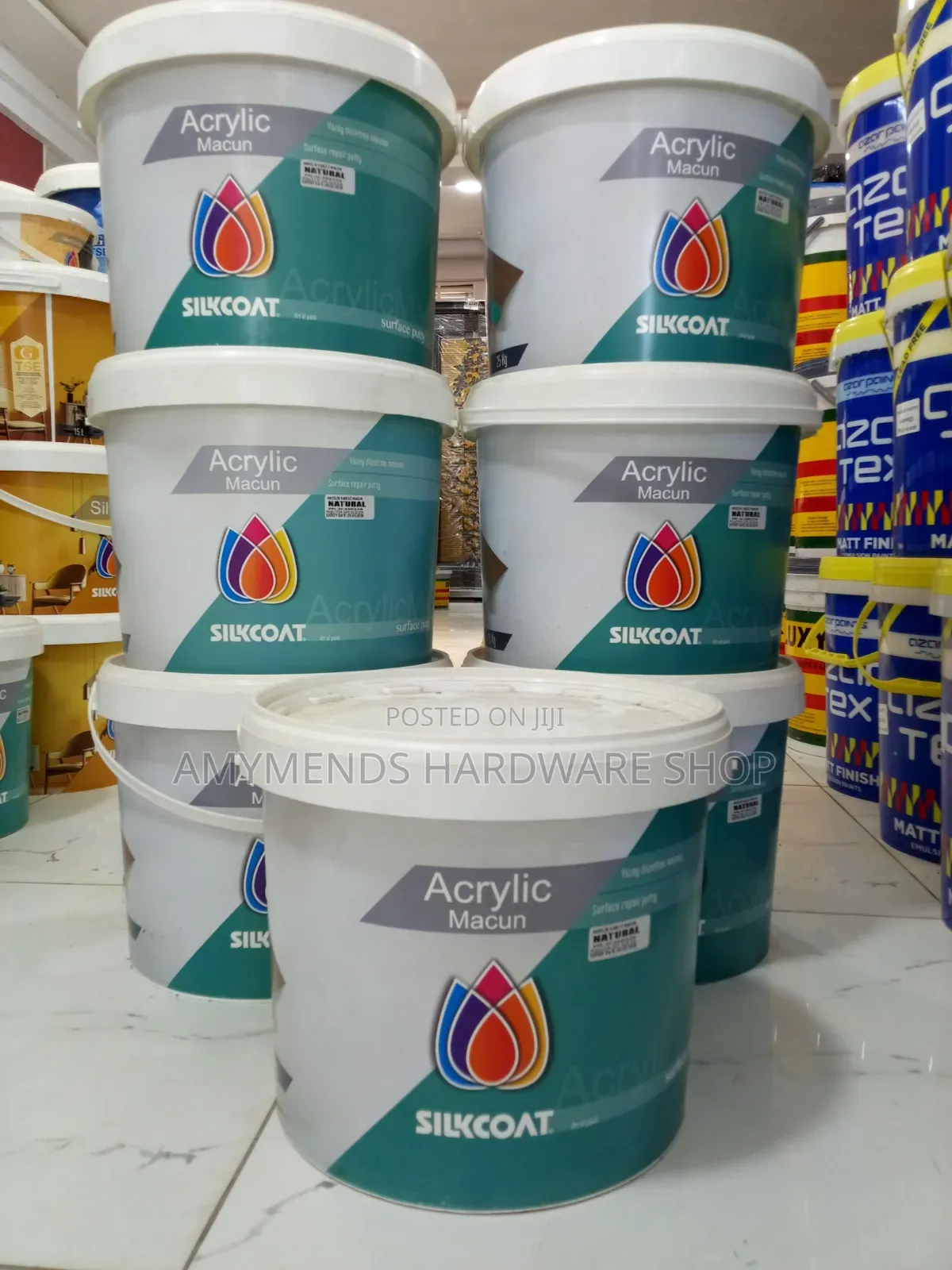 Silkcoat Acrylic Macun Surface Repair Putty