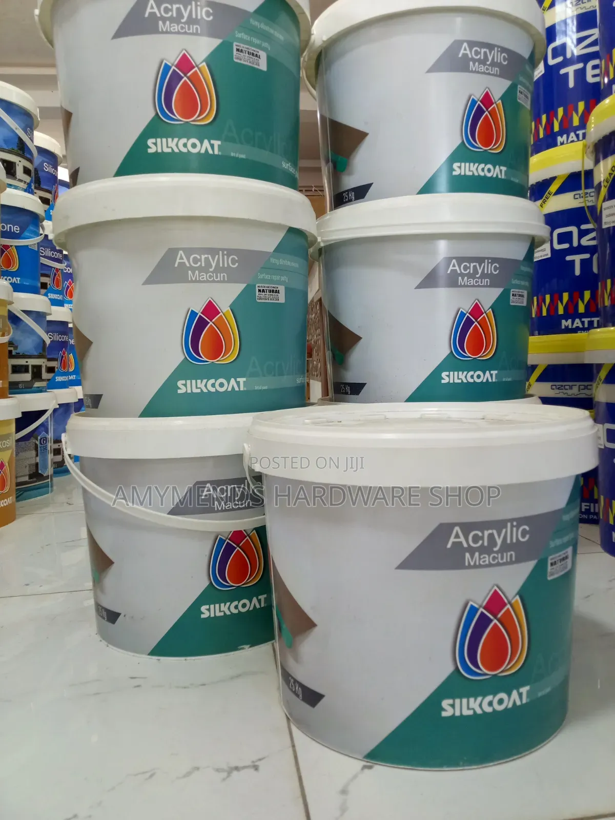 Silkcoat Acrylic Macun Surface Repair Putty