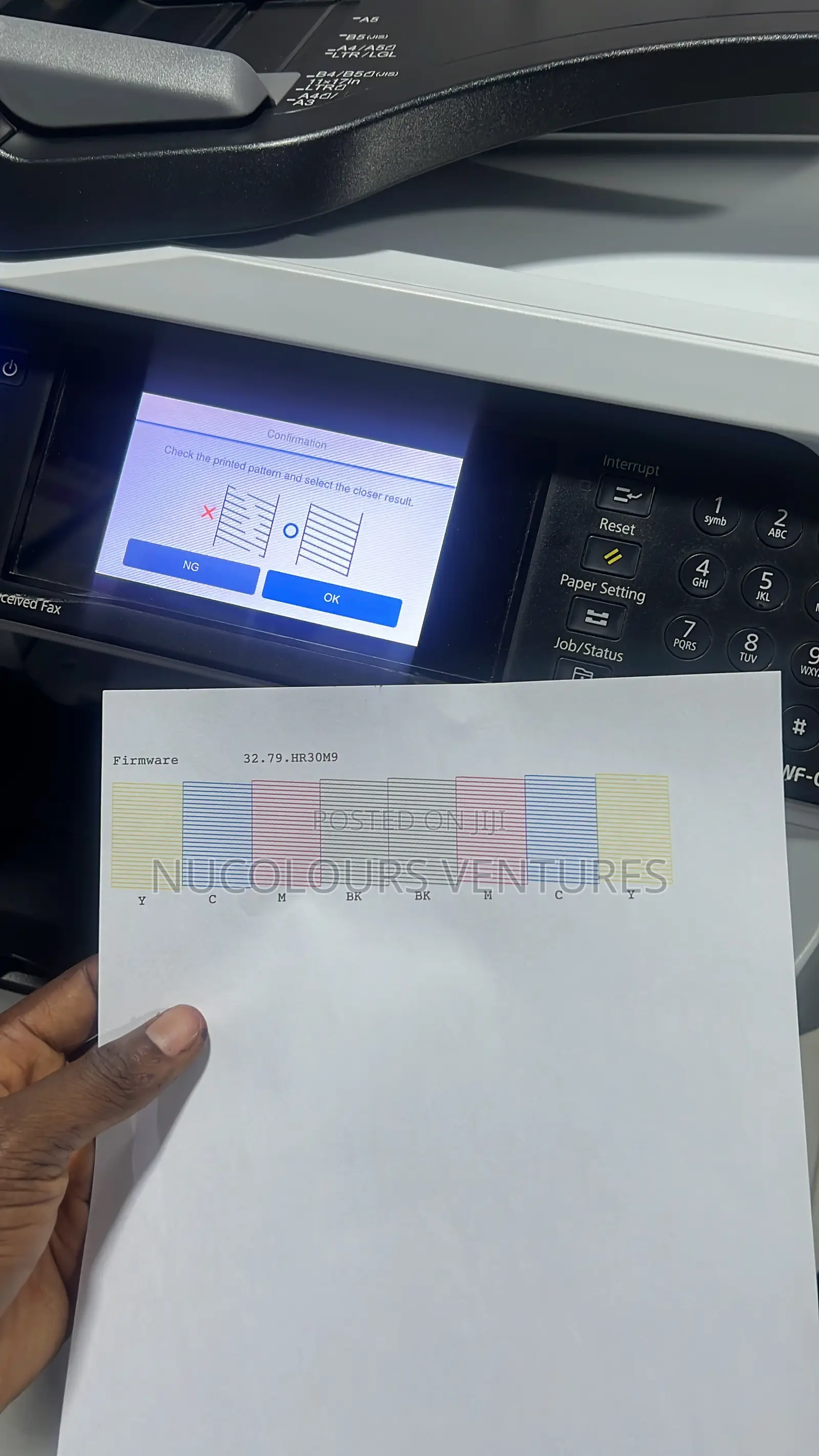 A3 Epson WF-C869r Inkjet Refilable Chipless Printer