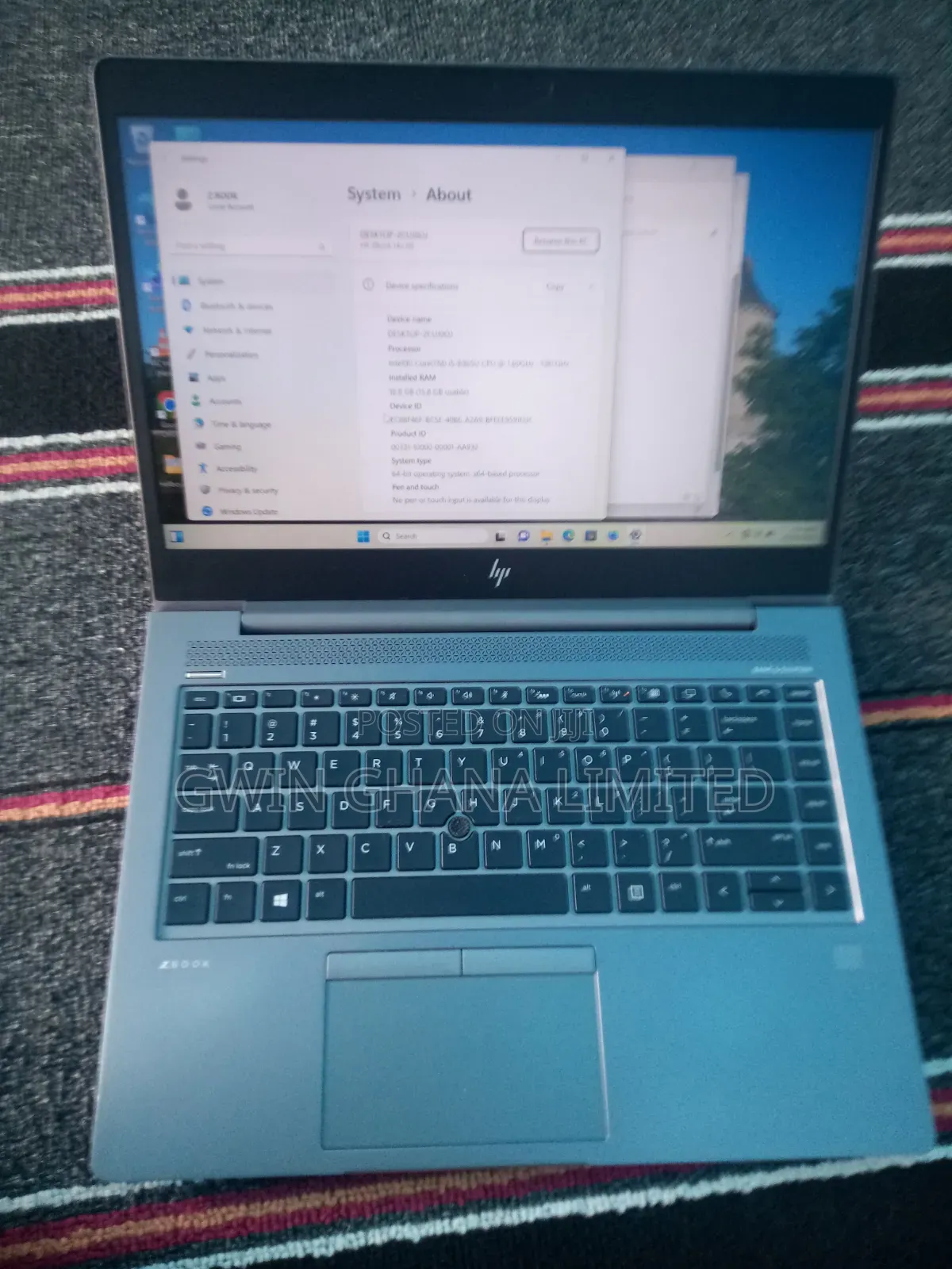 Laptop HP ZBook 14u G6 16GB Intel Core i5 SSD 512GB