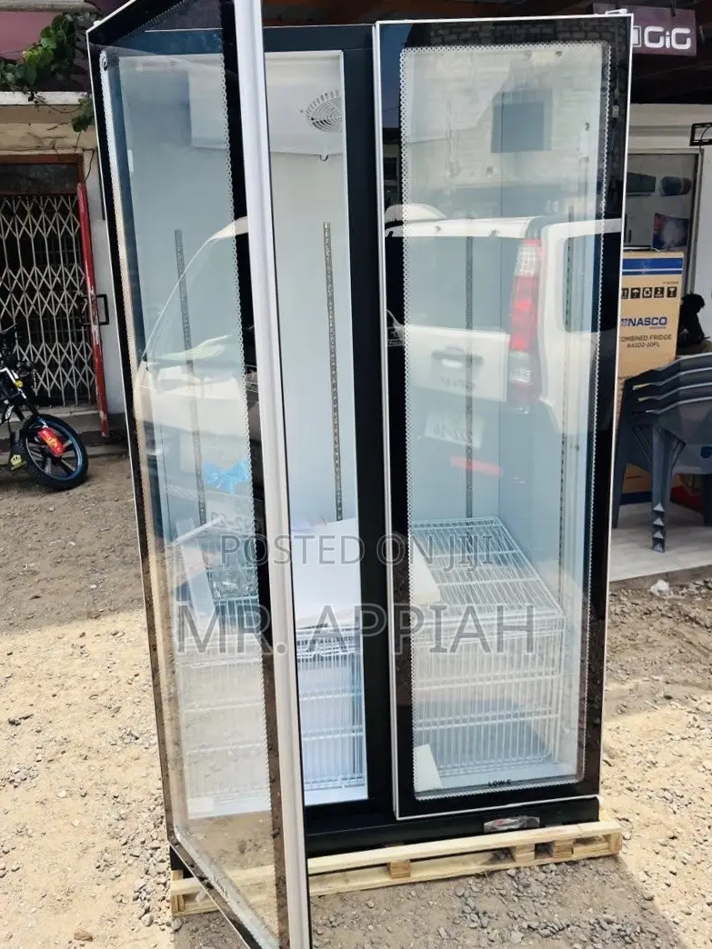 Smart Quality Pearl PVC-801-27AA Display Fridge(Black)