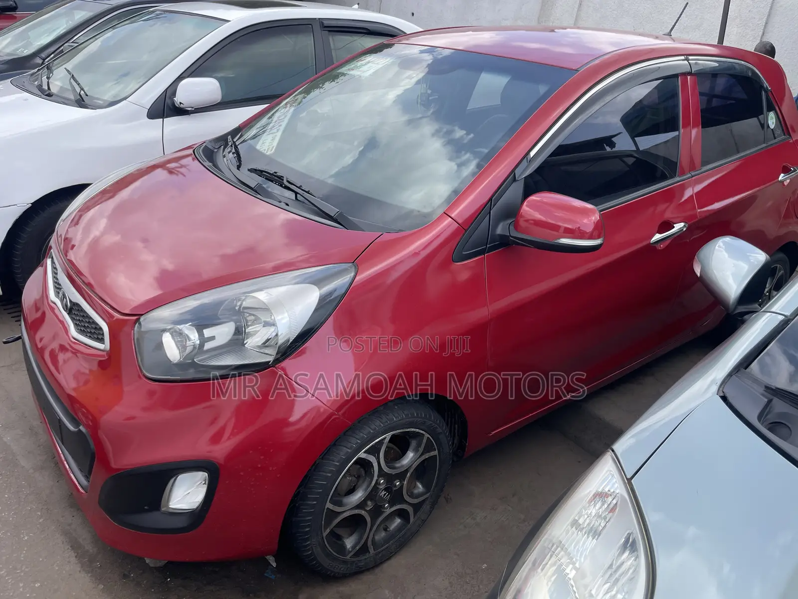 Kia Morning 2013 Red