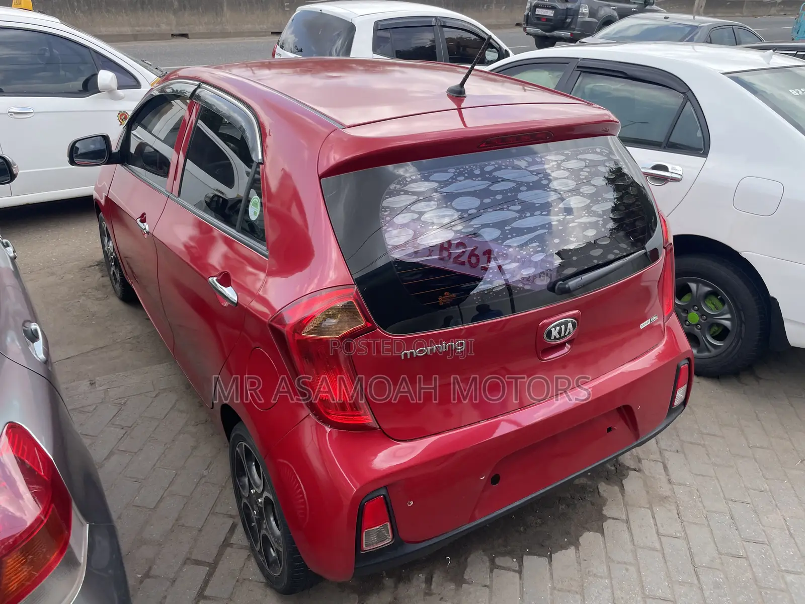 Kia Morning 2013 Red