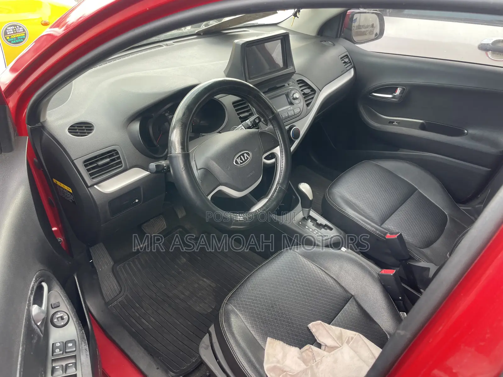 Kia Morning 2013 Red