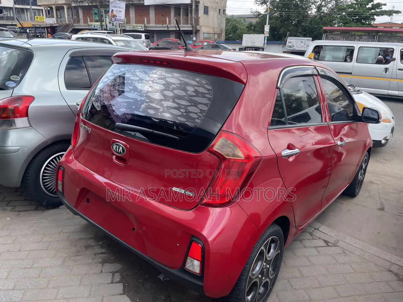 Kia Morning 2013 Red
