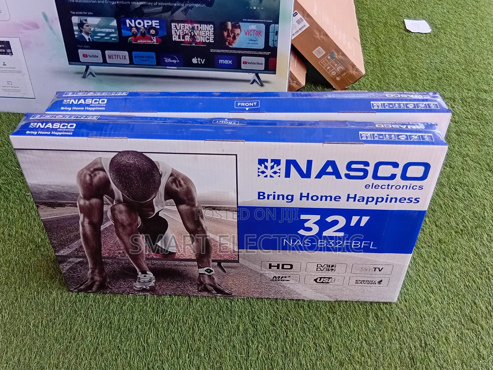 Nasco TV- Entertain Nasco TV 32 Inches Bring Home Happiness