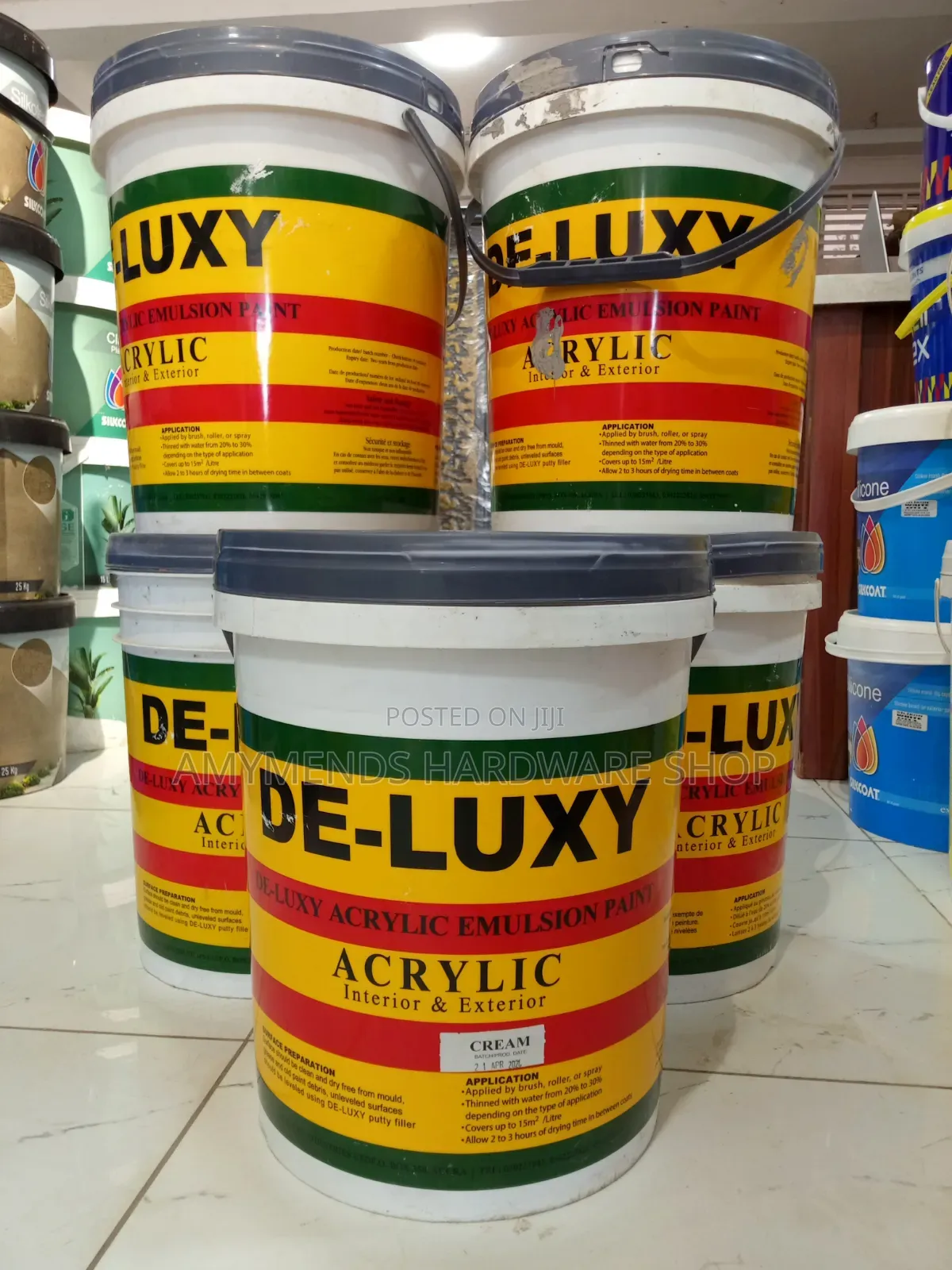 De- Luxy De- Luxy Acrylic Emulsion Paint