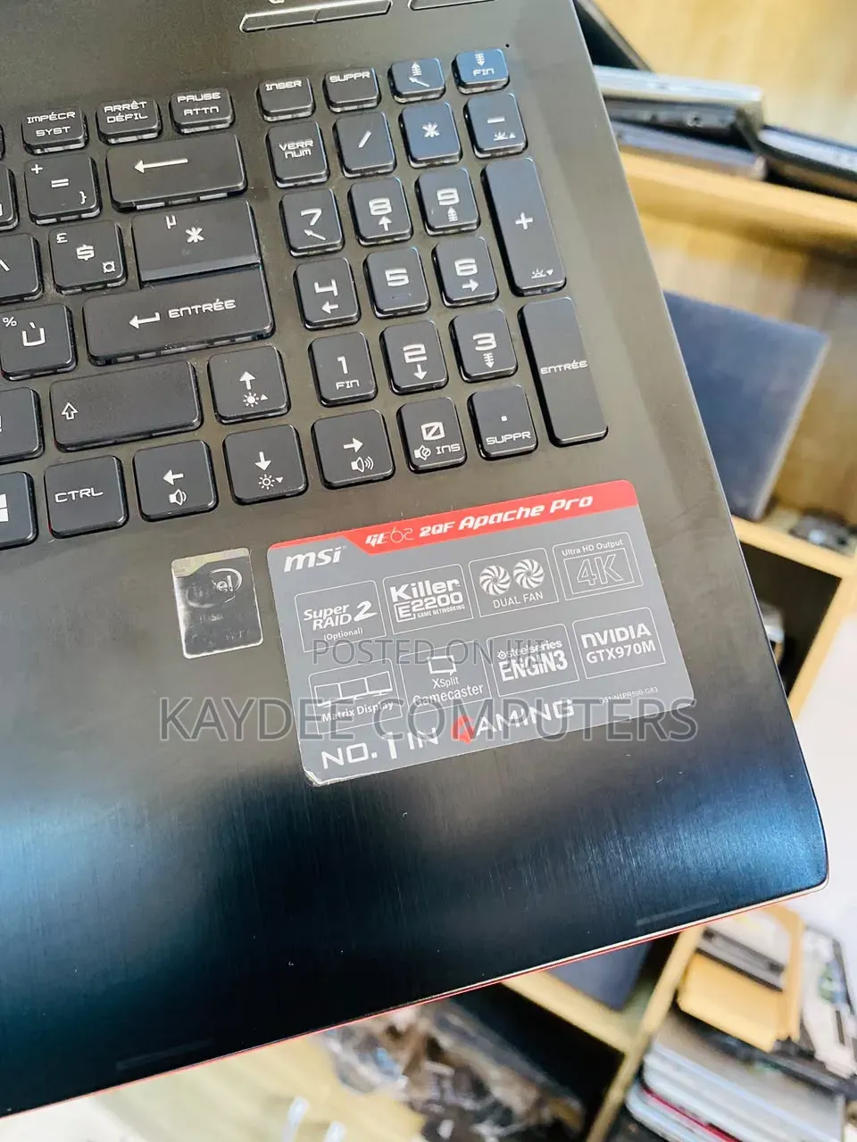 Laptop MSI 8GB Intel Core i7 SSD 256GB