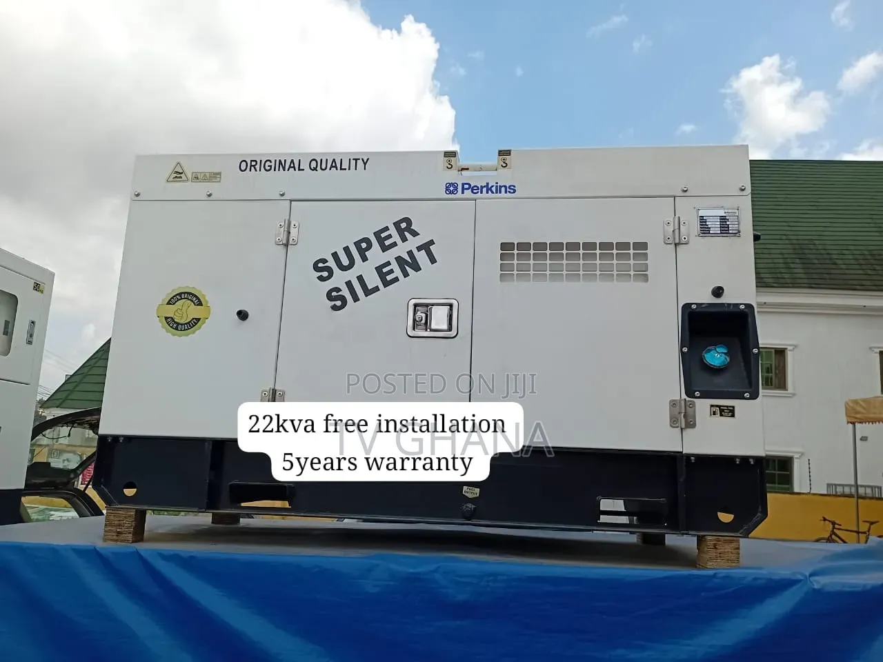 Upgrade Your Power Supply With a Perkins 22KVA Diesel Generator22kva