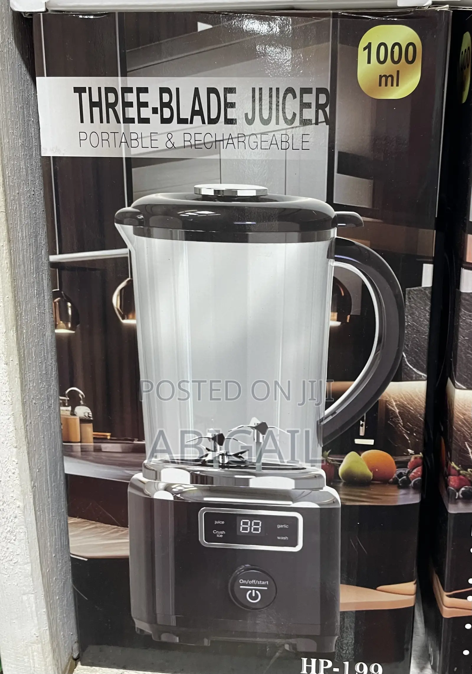 3blade Portable Rechargeable Blender