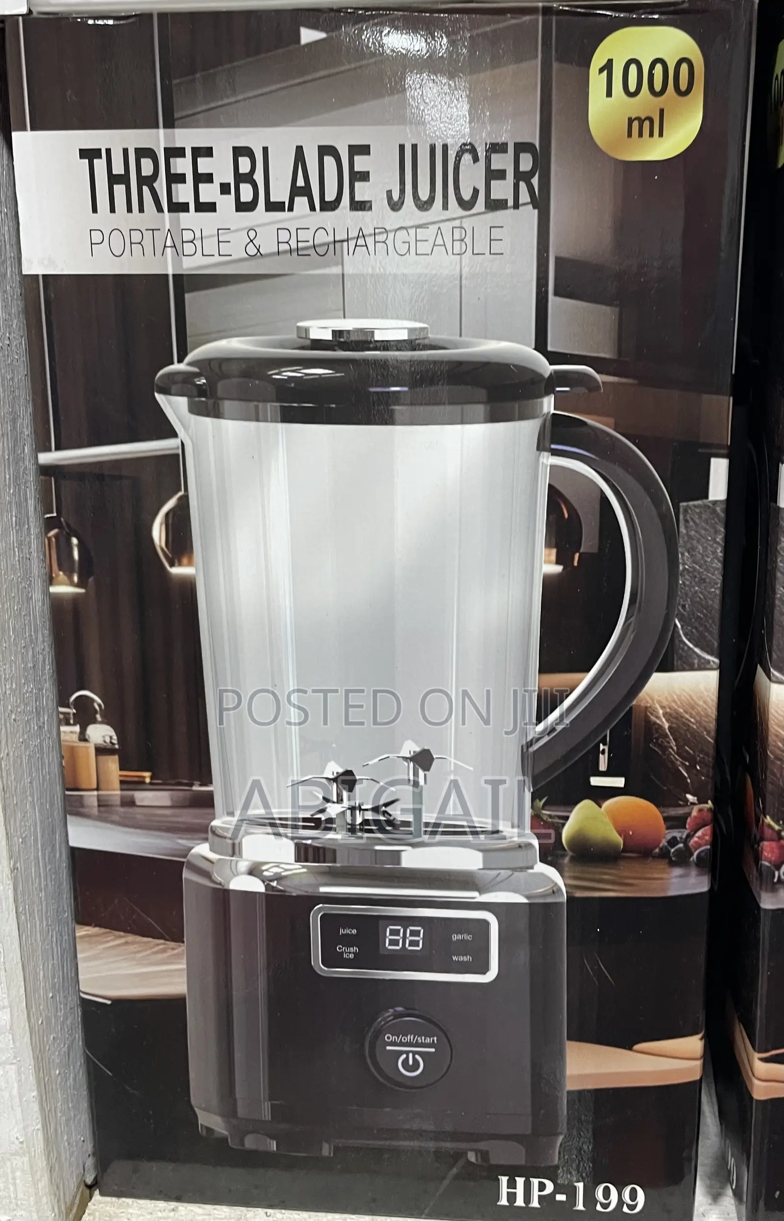 3blade Portable Rechargeable Blender