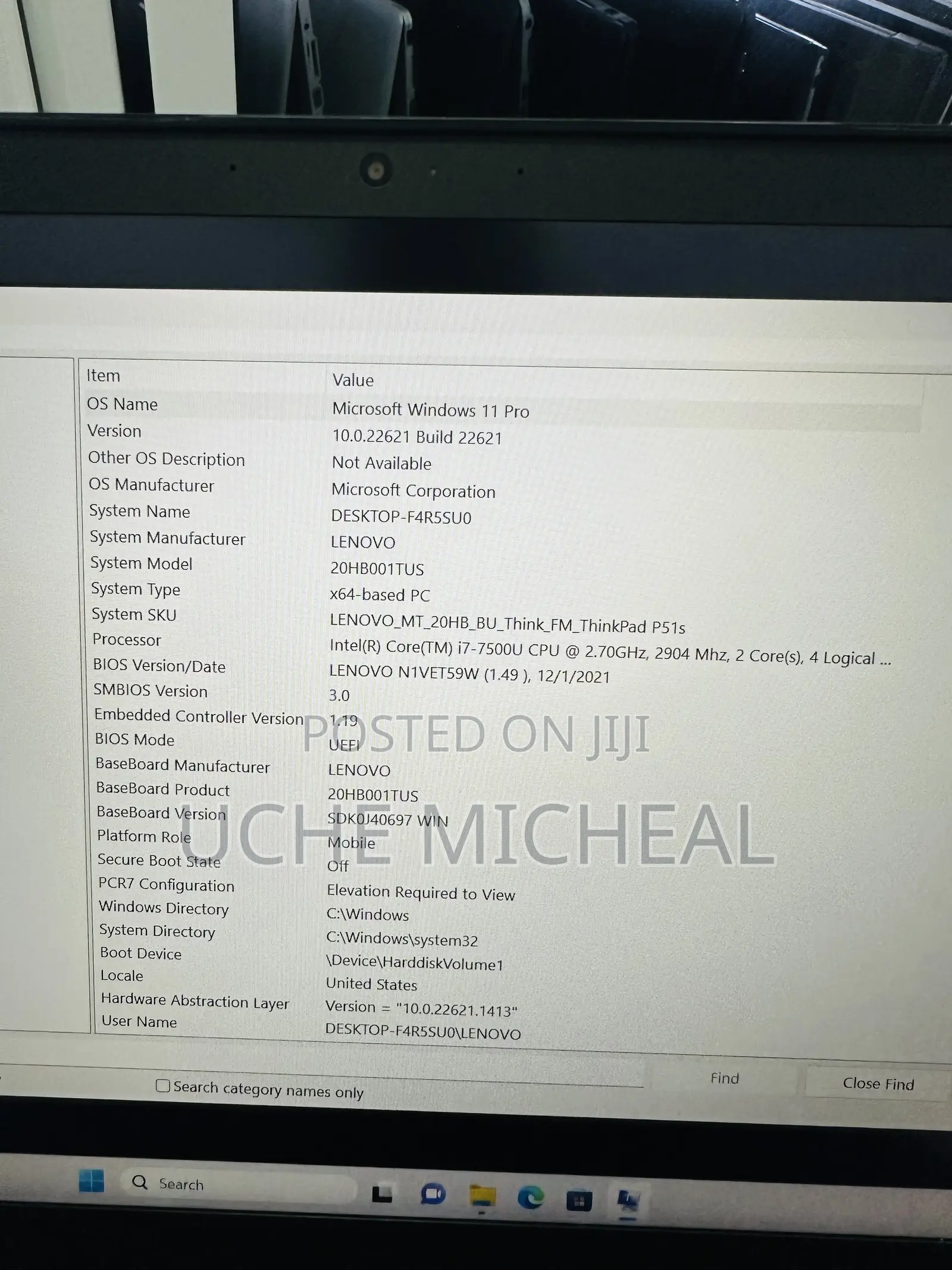 Laptop Lenovo ThinkPad P51s 16GB Intel Core i7 SSD 256GB