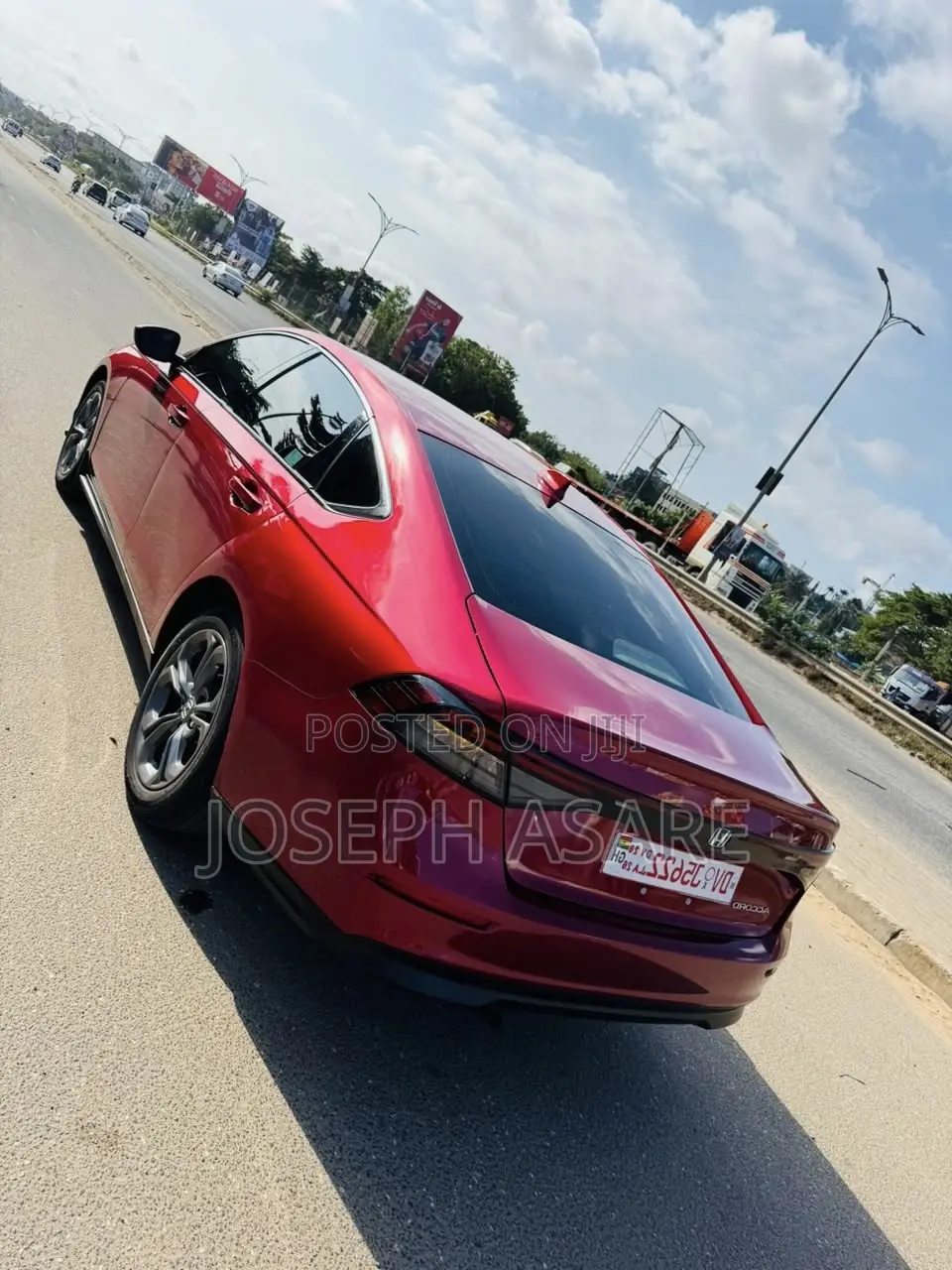 Honda Accord EX CVT 2024 Red
