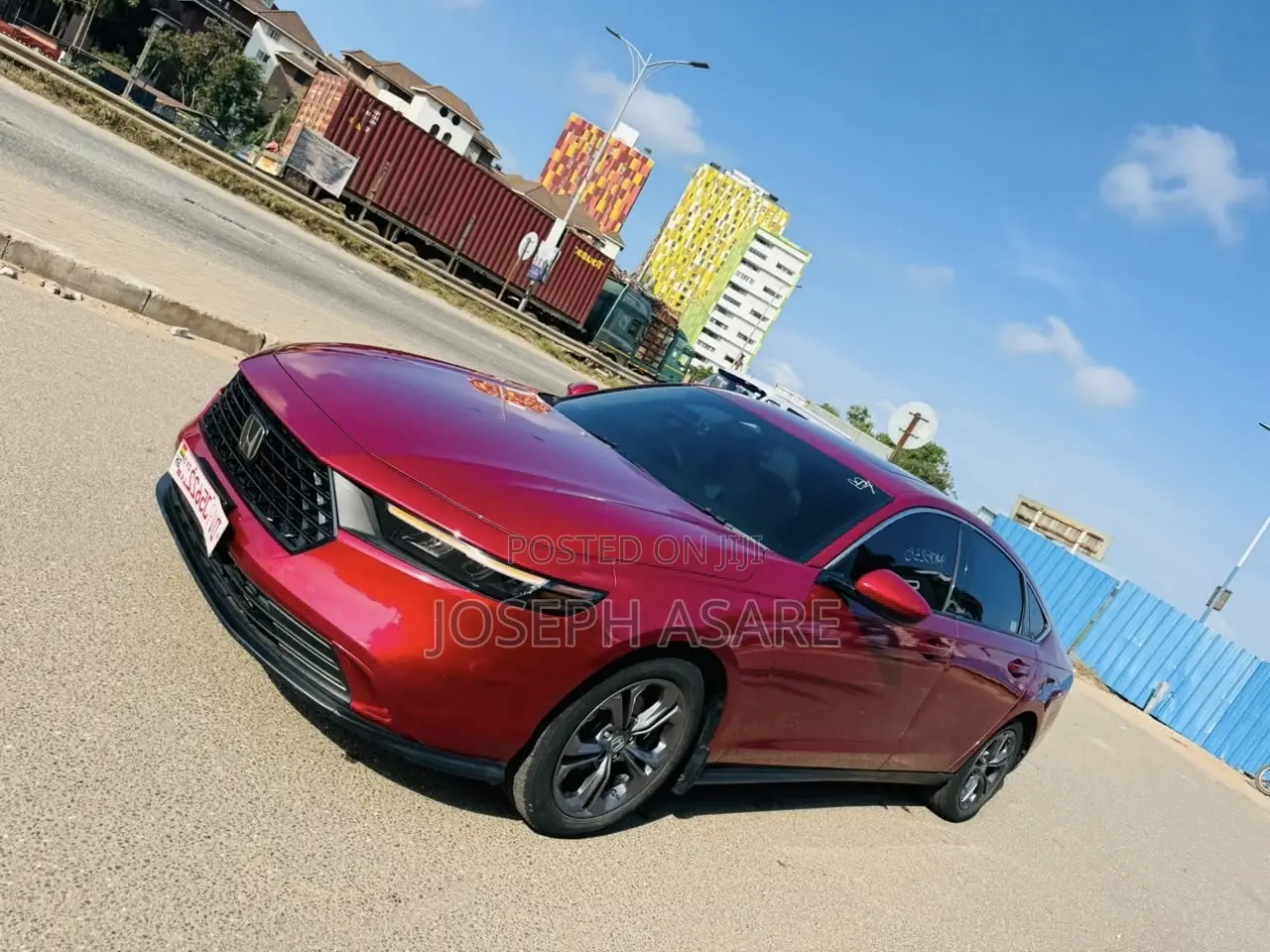 Honda Accord EX CVT 2024 Red