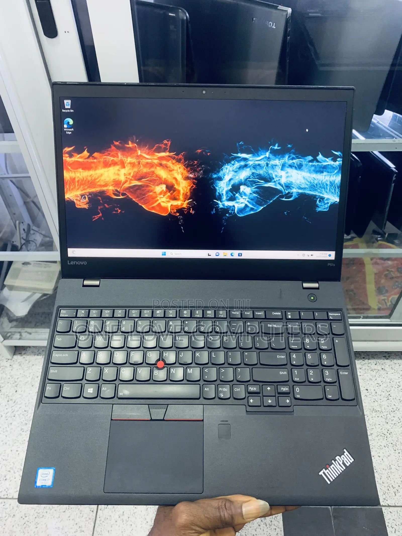 Laptop Lenovo ThinkPad P51s 16GB Intel Core i7 SSD 256GB