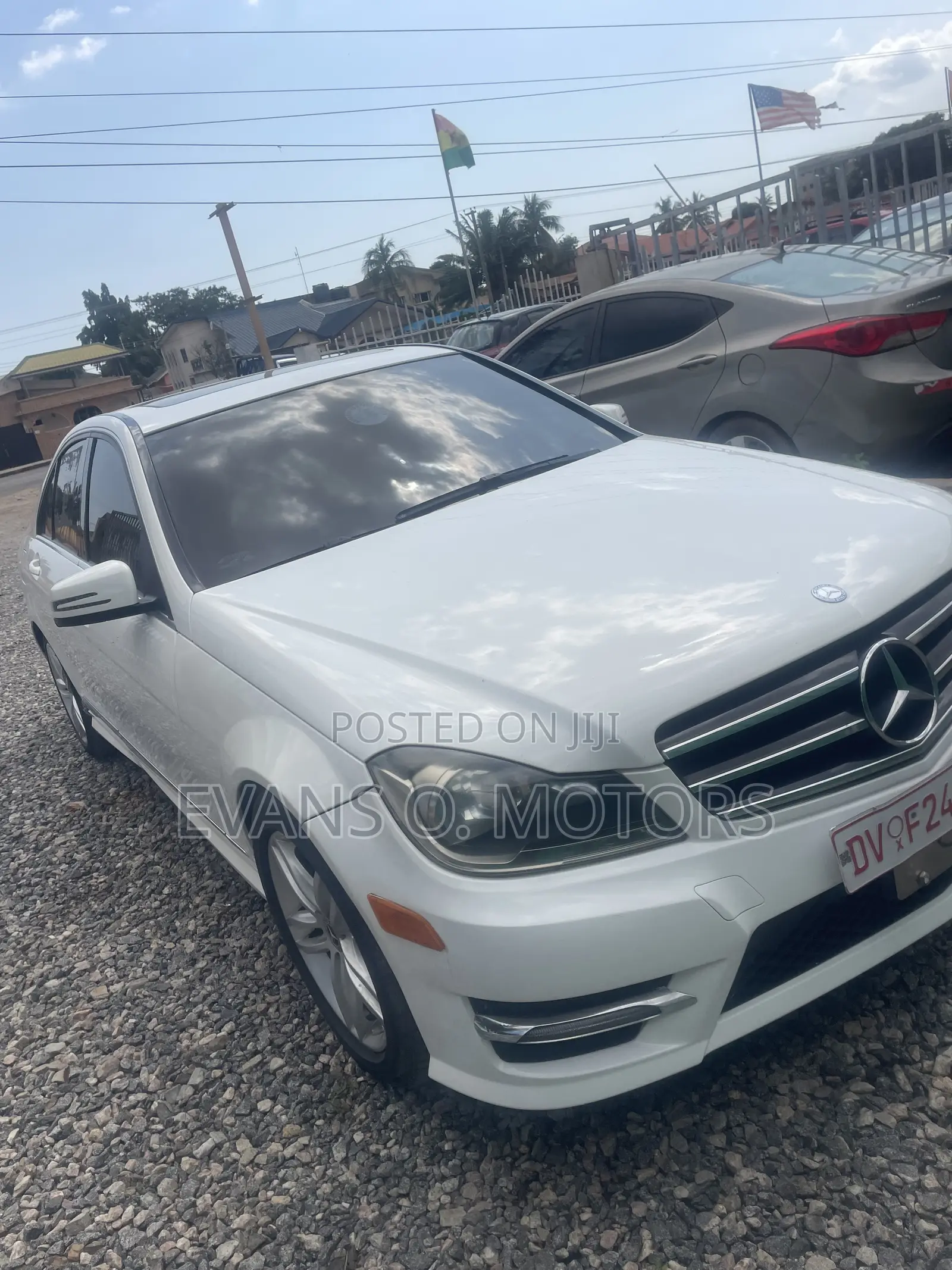 Mercedes-Benz C300 Sport 4Matic Sedan AWD (3.5L 6cyl 7A) 2014 White