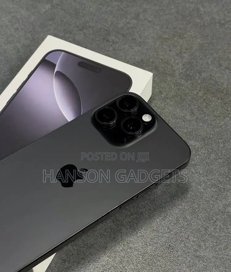 New Apple iPhone 16 Pro Max 1 TB Black