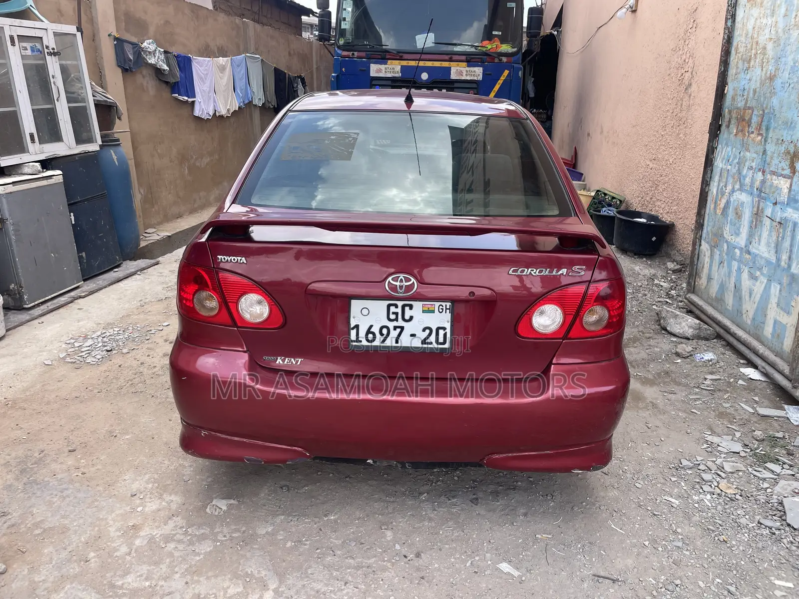 Toyota Corolla S 2007 Red