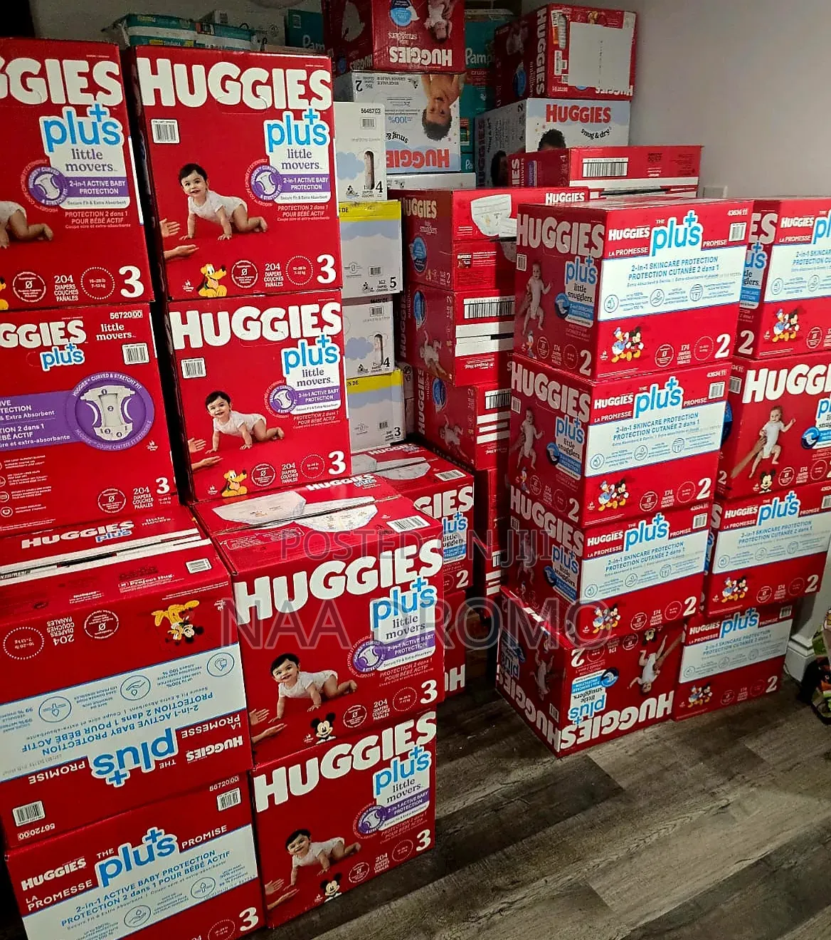 Wholesale Diapers, Pampers and Huggies at Affordable Prices.