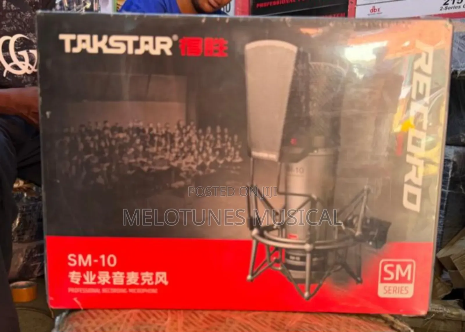 Takstar SM-10, a Professional Cardioid Condenser Studio Microphone
