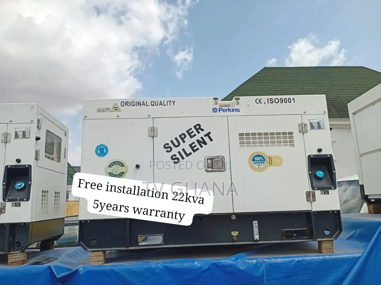 Perkins 22KVA Industrial Diesel Genset – Power Your Business22kva