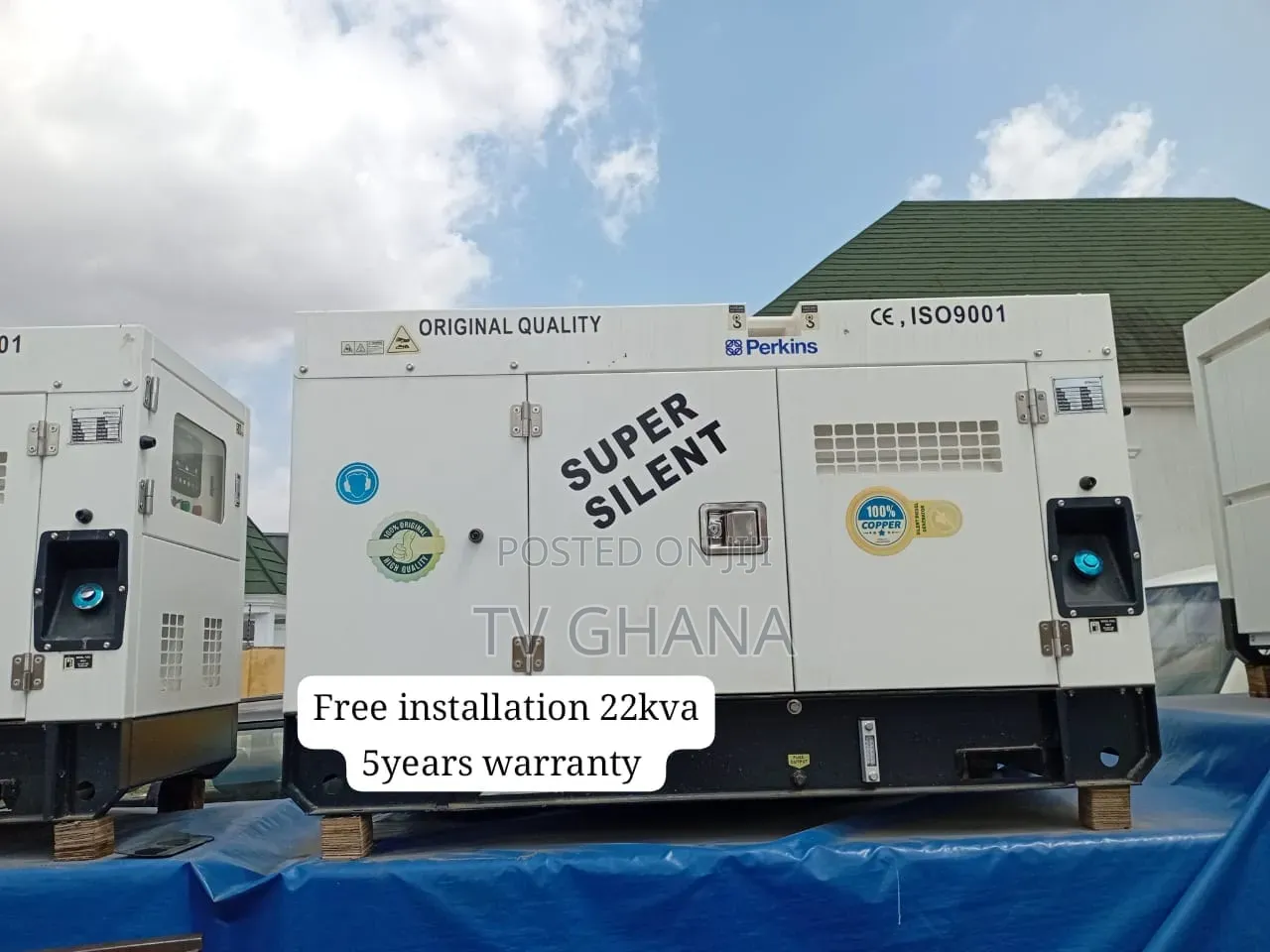 Perkins 22KVA Industrial Diesel Genset – Power Your Business22kva