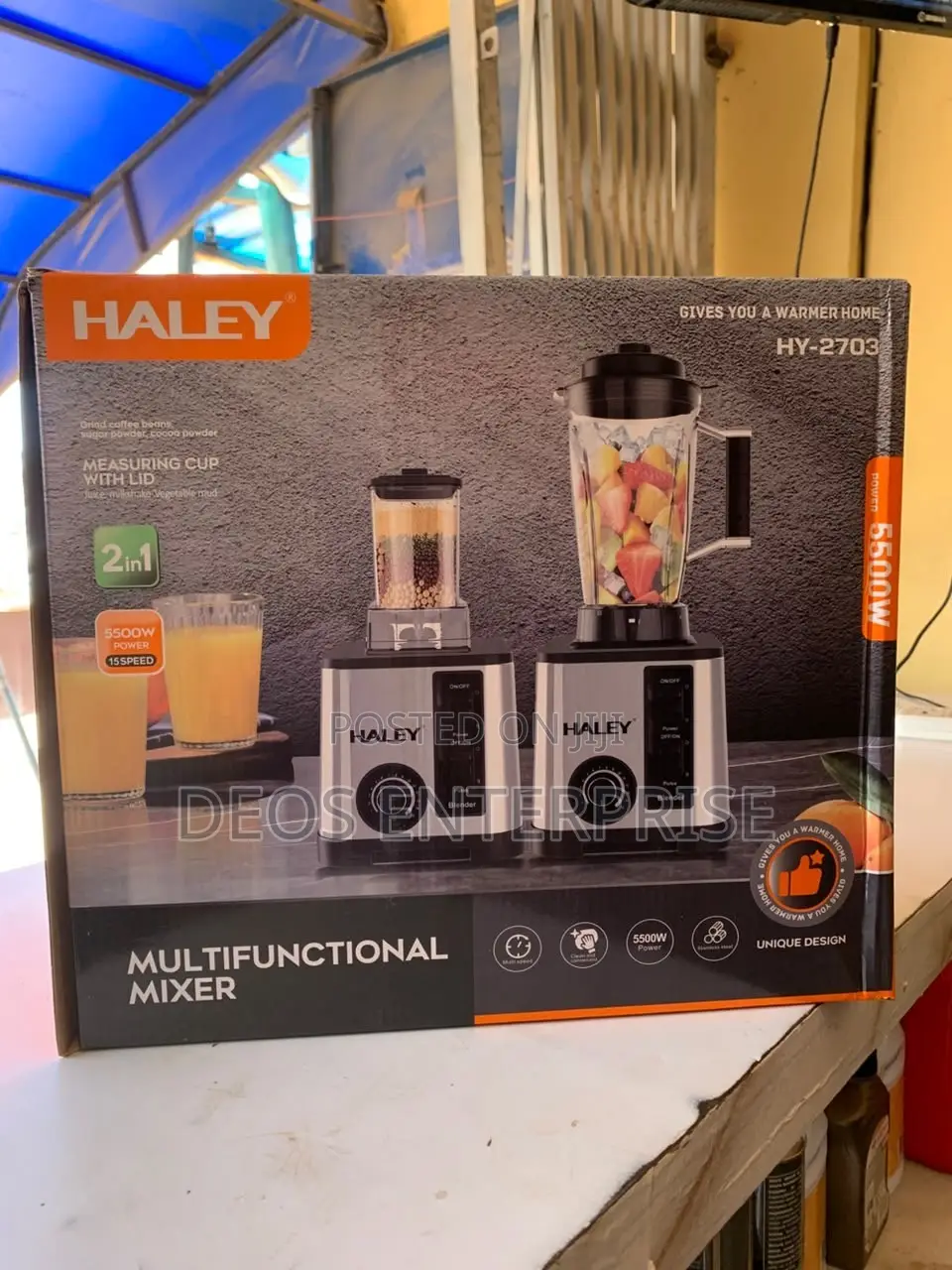 Haley Smart 5500W Mixer Blender