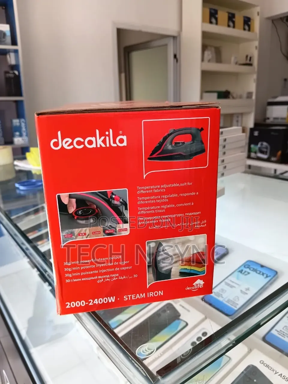Decakila Steam Iron 2400W