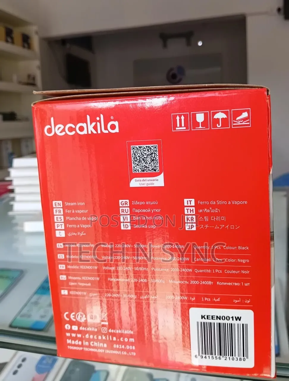 Decakila Steam Iron 2400W