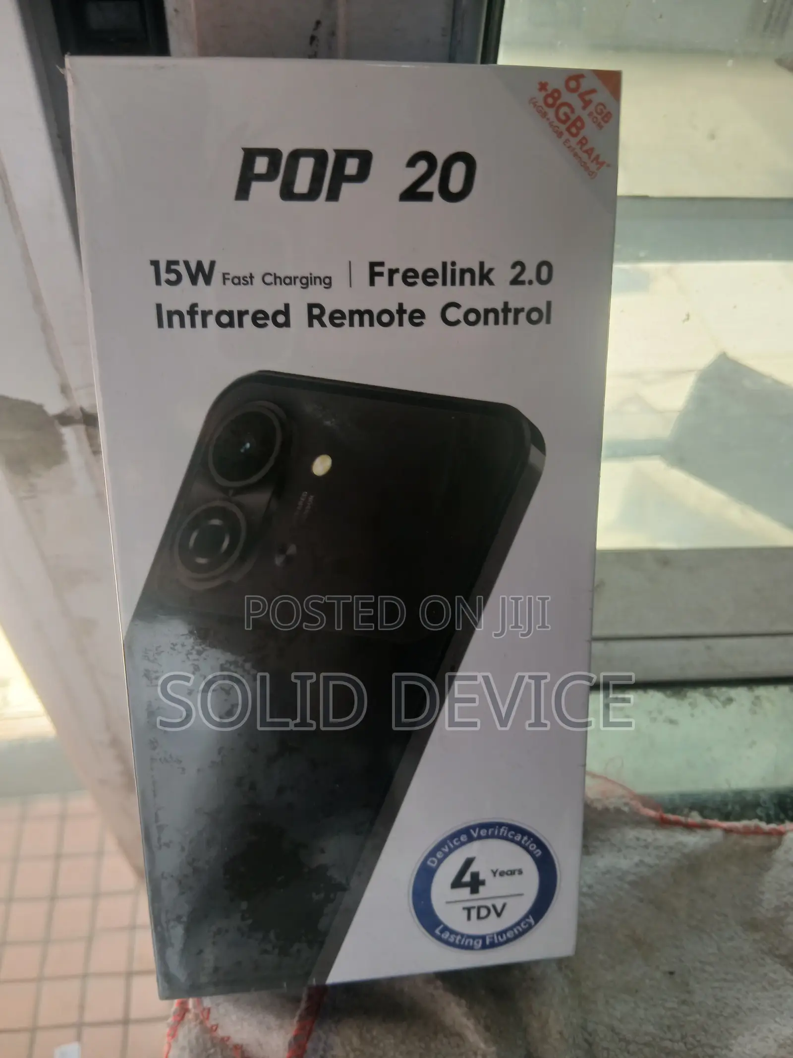 New Tecno Pop 20 64 GB Blue