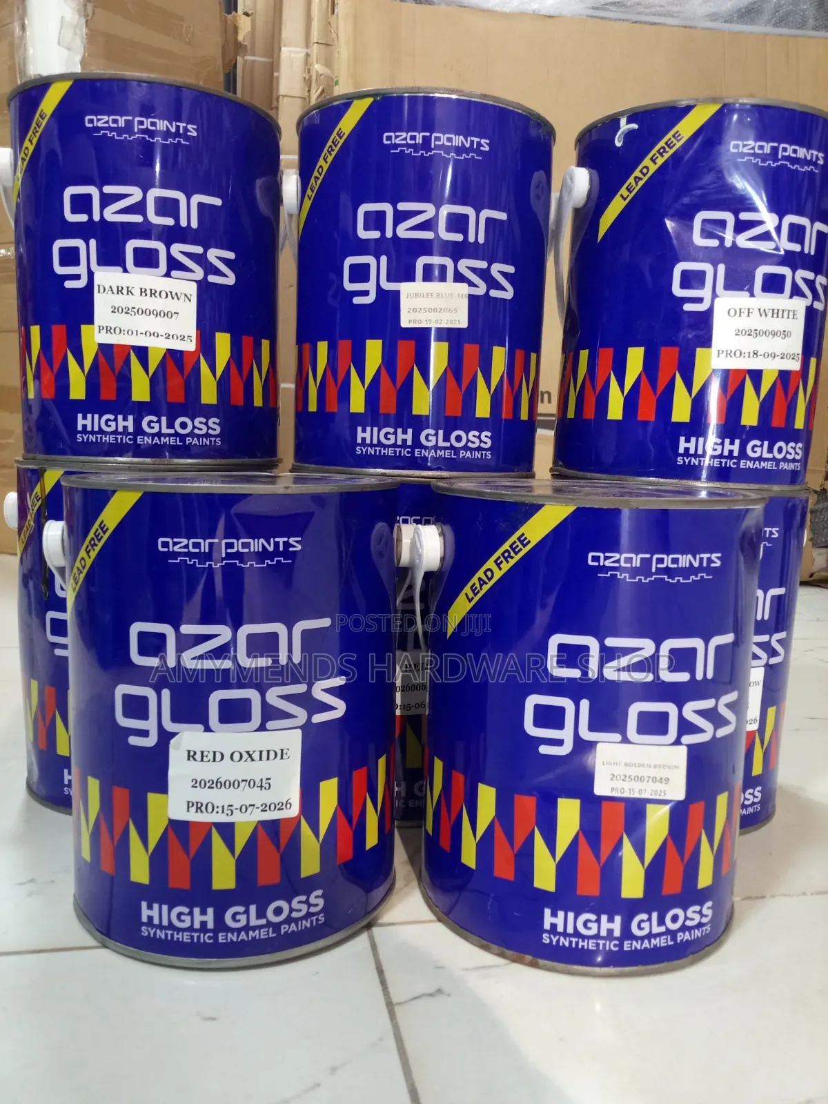 Azar Gloss High Gloss Synthetic Enamel Paint