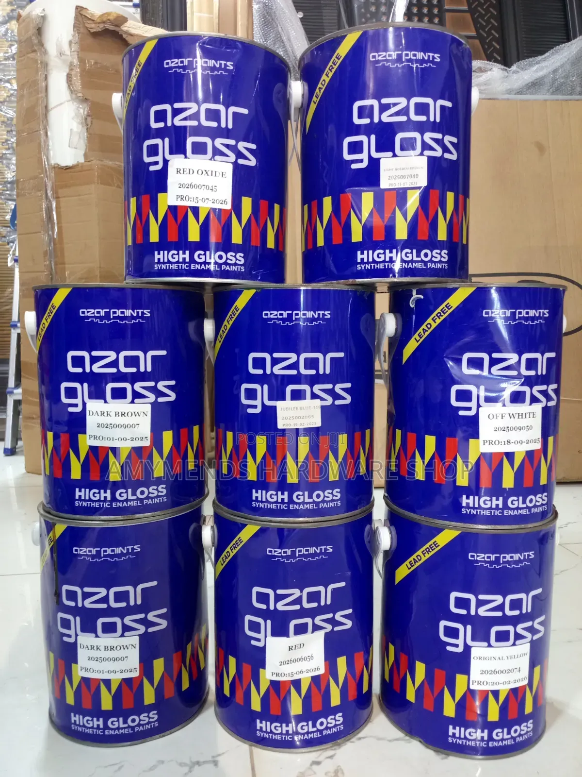 Azar Gloss High Gloss Synthetic Enamel Paint