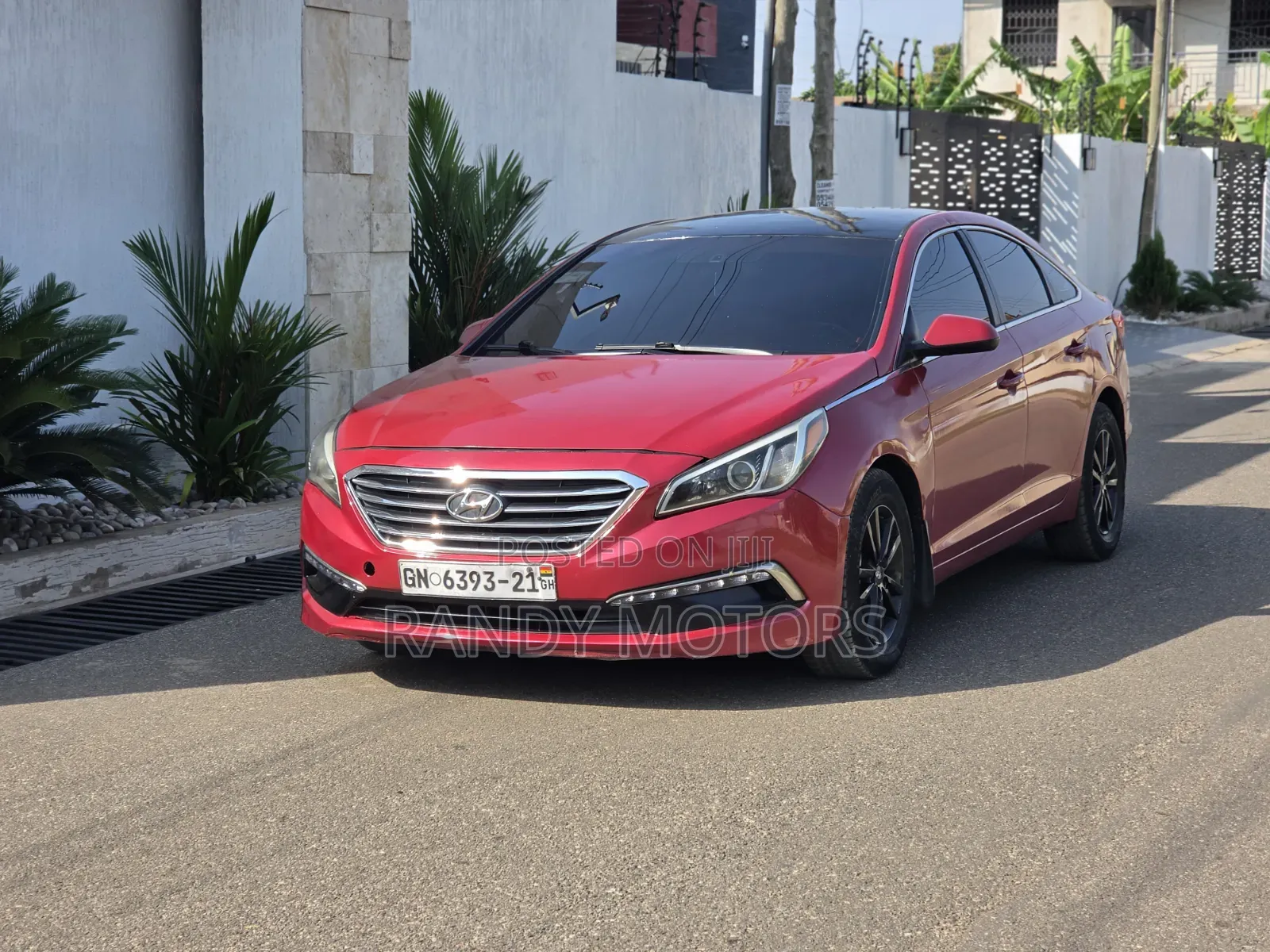Hyundai Sonata Eco 4dr Sedan (1.6L 4cyl Turbo 7AM) 2015 Red