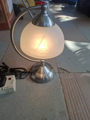 Maison Modern Arched Frosted Glass Bedside Table Lamp