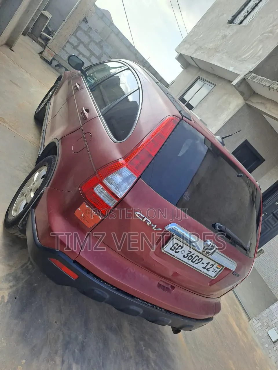 Honda CR-V 2012 Red