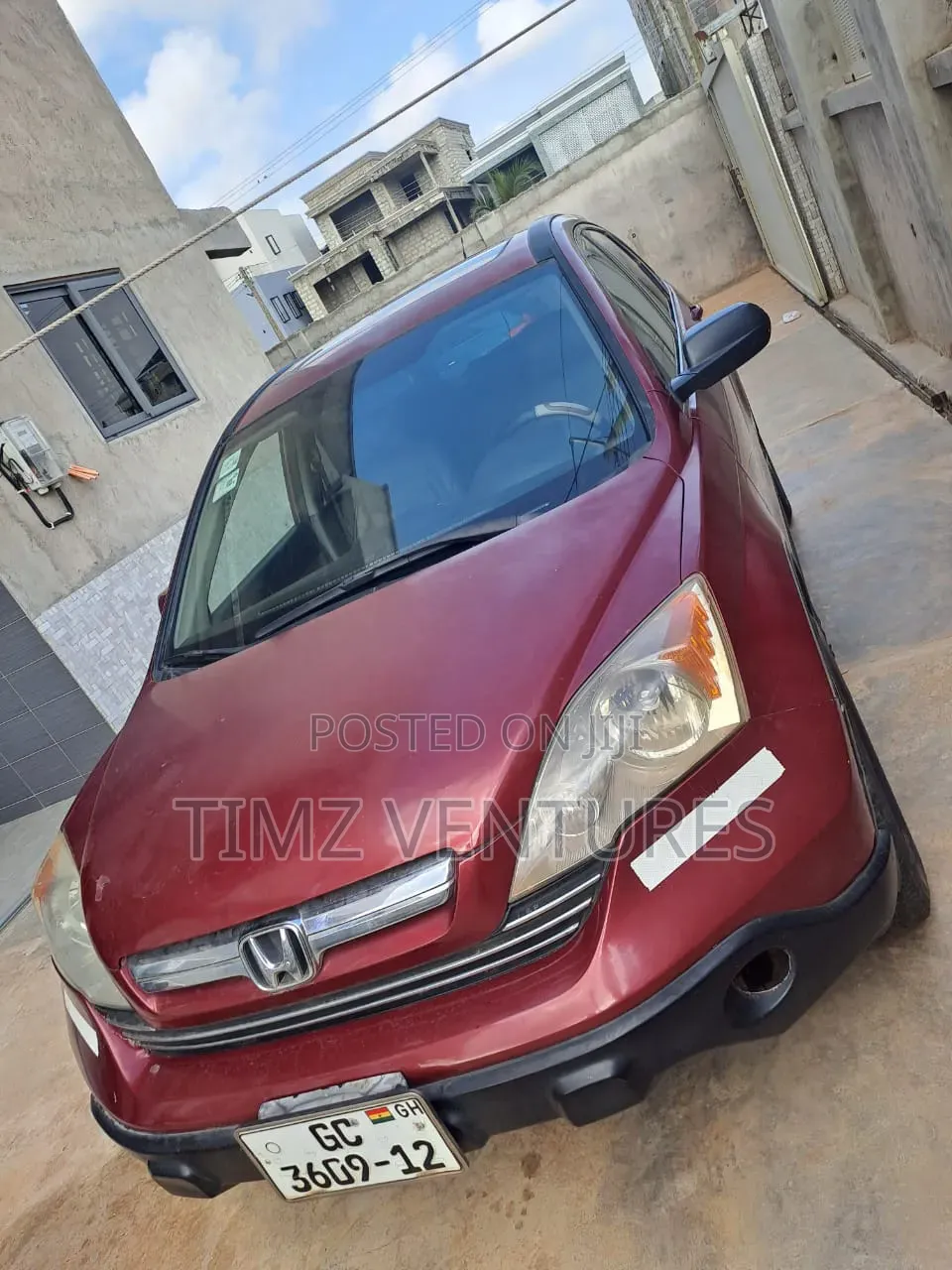 Honda CR-V 2012 Red